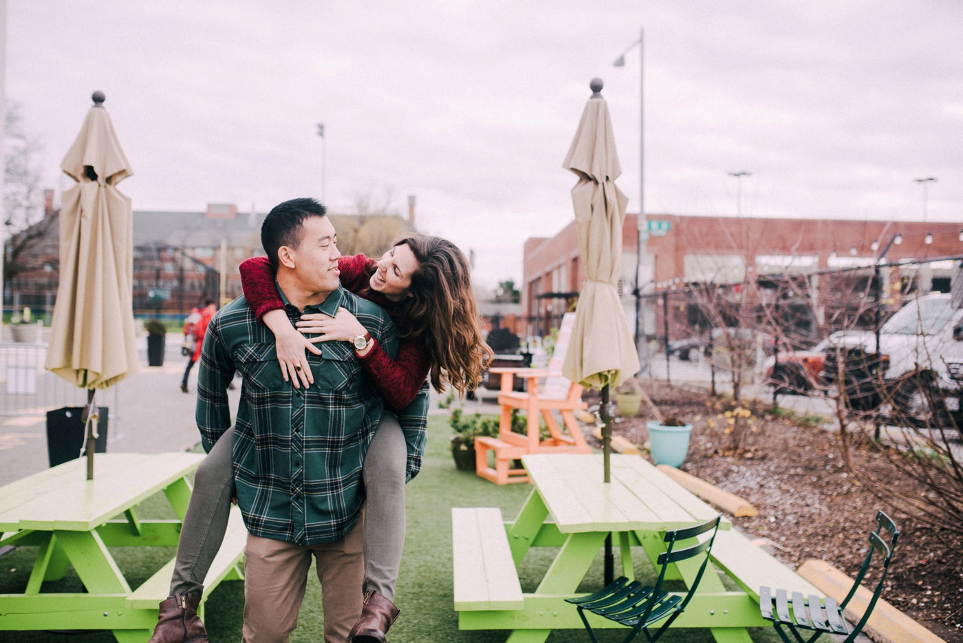 Aly + Justin - Union Market - Washington DC Engagement Session - Aison Dunn Photography photo