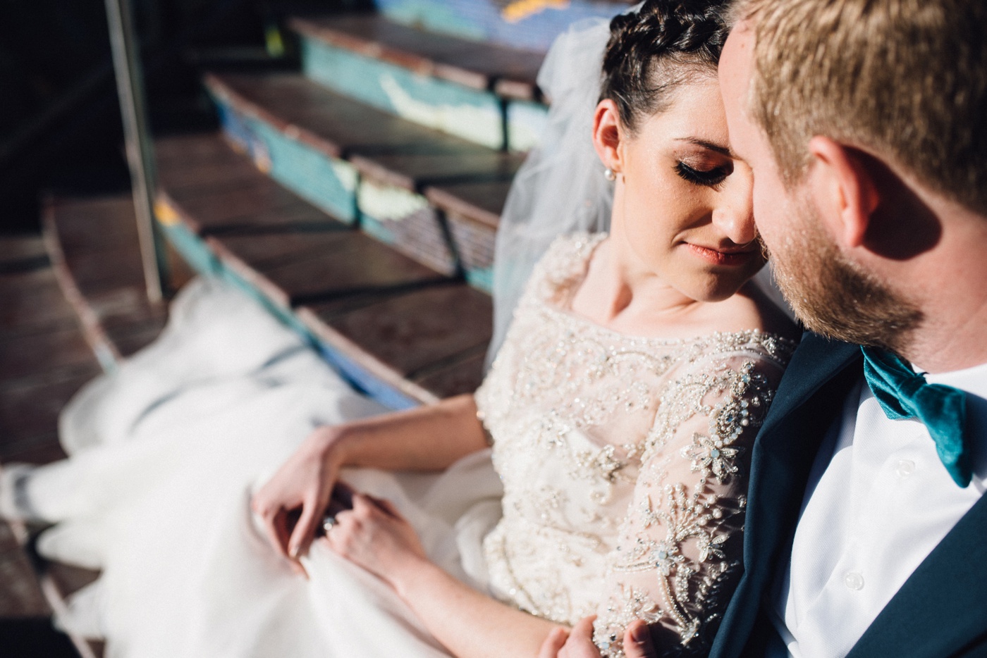 Amy + Jacob - Downtown Silver Spring Wedding Portraits - Maryland Wedding Photographer - Alison Dunn Photography photo