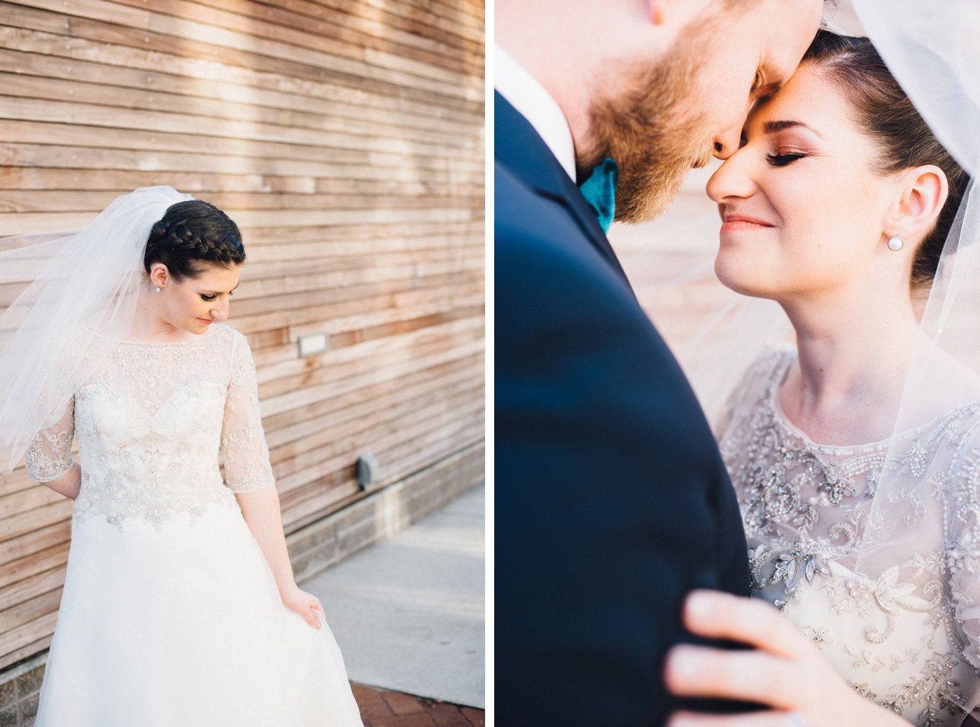 Amy + Jacob - Downtown Silver Spring Wedding Portraits - Maryland Wedding Photographer - Alison Dunn Photography photo