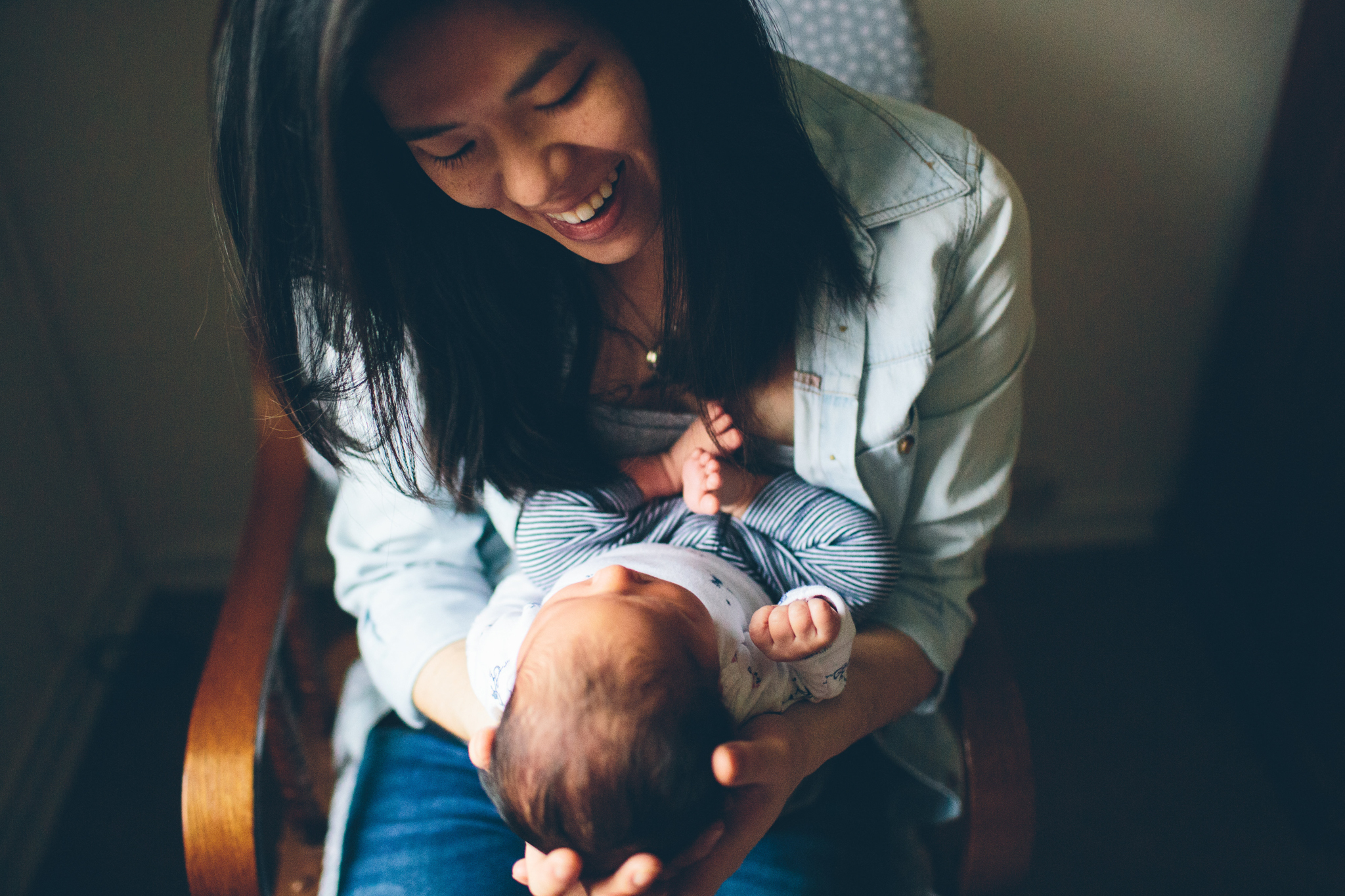 Addison Grace - Philadelphia Newborn Photographer - In Home Lifestyle Session photo