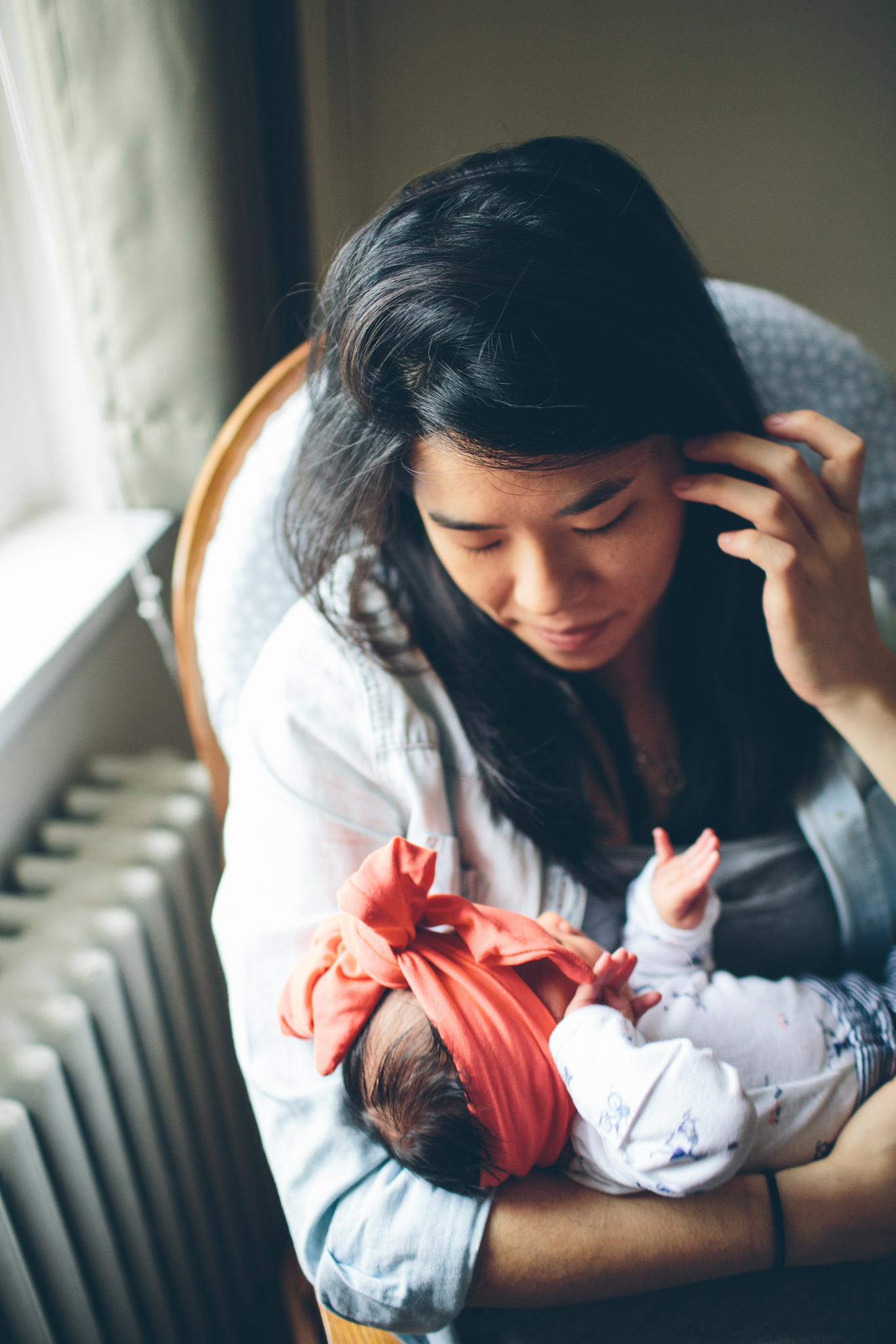 Addison Grace - Philadelphia Newborn Photographer - In Home Lifestyle Session photo