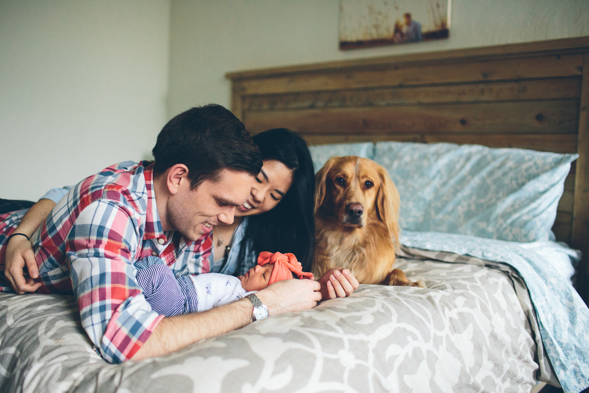 Addison Grace - Philadelphia Newborn Photographer - In Home Lifestyle Session photo