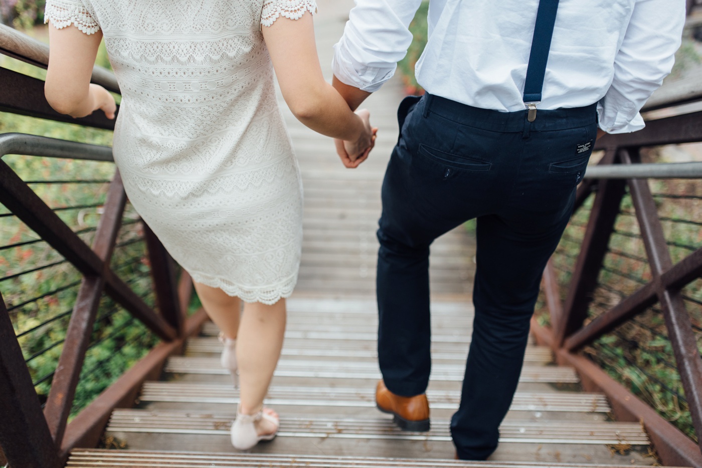 1 - Moon + Nina - Philadelphia Art Museum Engagement Session - Alison Dunn Photography