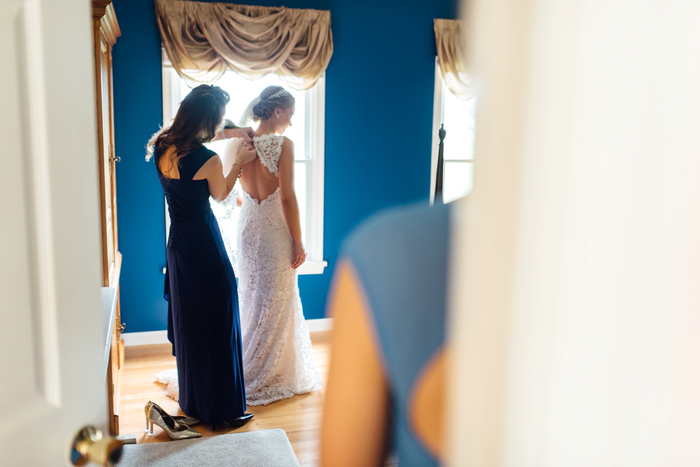 17 - Mason + Allie - Mountain Branch Golf Course - Joppa Maryland Wedding Photographer - Alison Dunn Photography photo