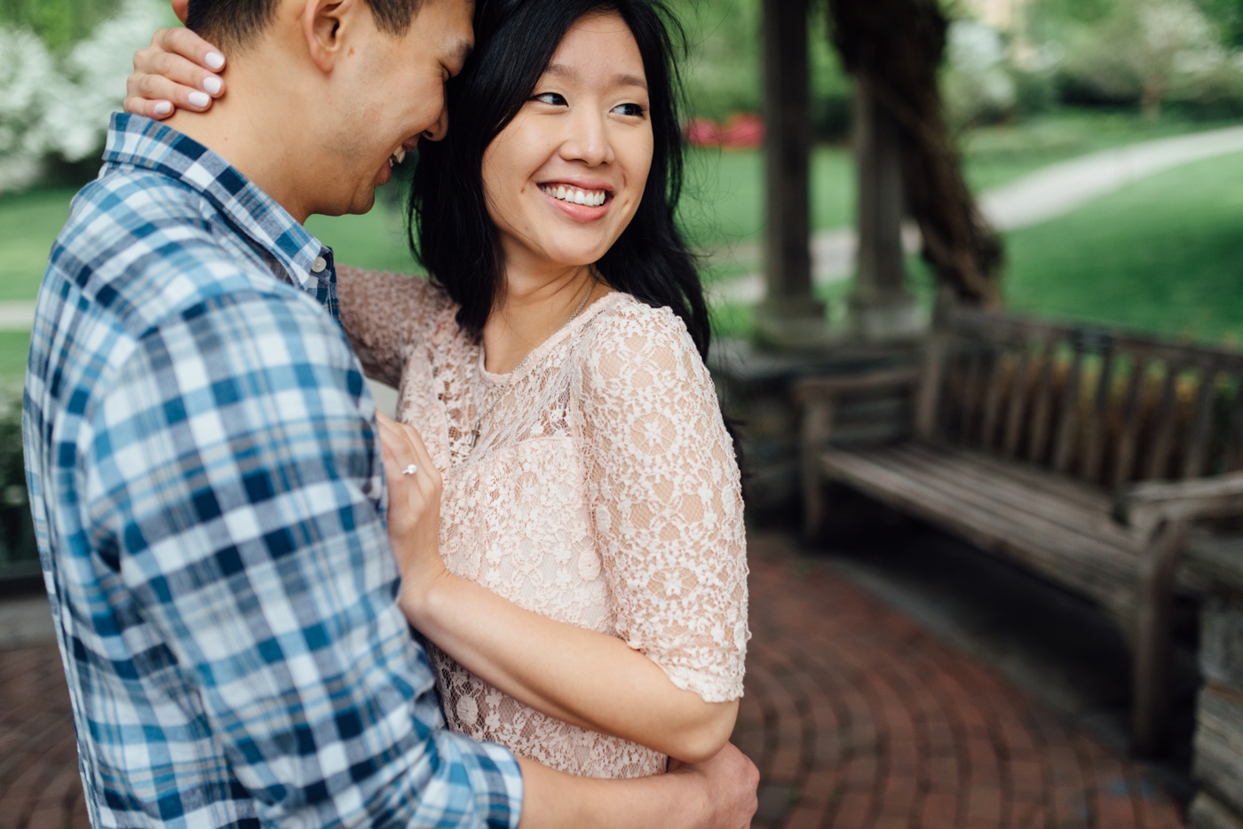 20 - Moon + Nina - Philadelphia Art Museum Engagement Session - Alison Dunn Photography