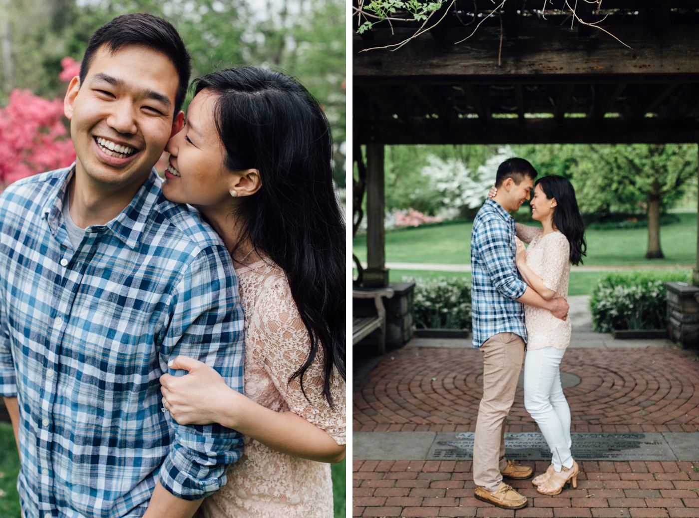 21 - Moon + Nina - Philadelphia Art Museum Engagement Session - Alison Dunn Photography