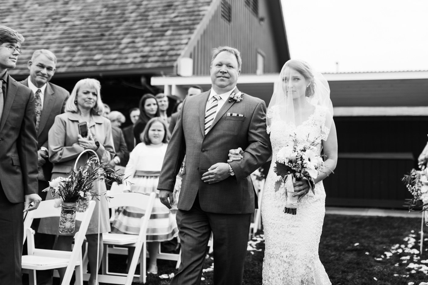 Mason + Allie - Mountain Branch Golf Club Ceremony - Joppa Maryland Wedding Photographer - Alison Dunn Photography photo