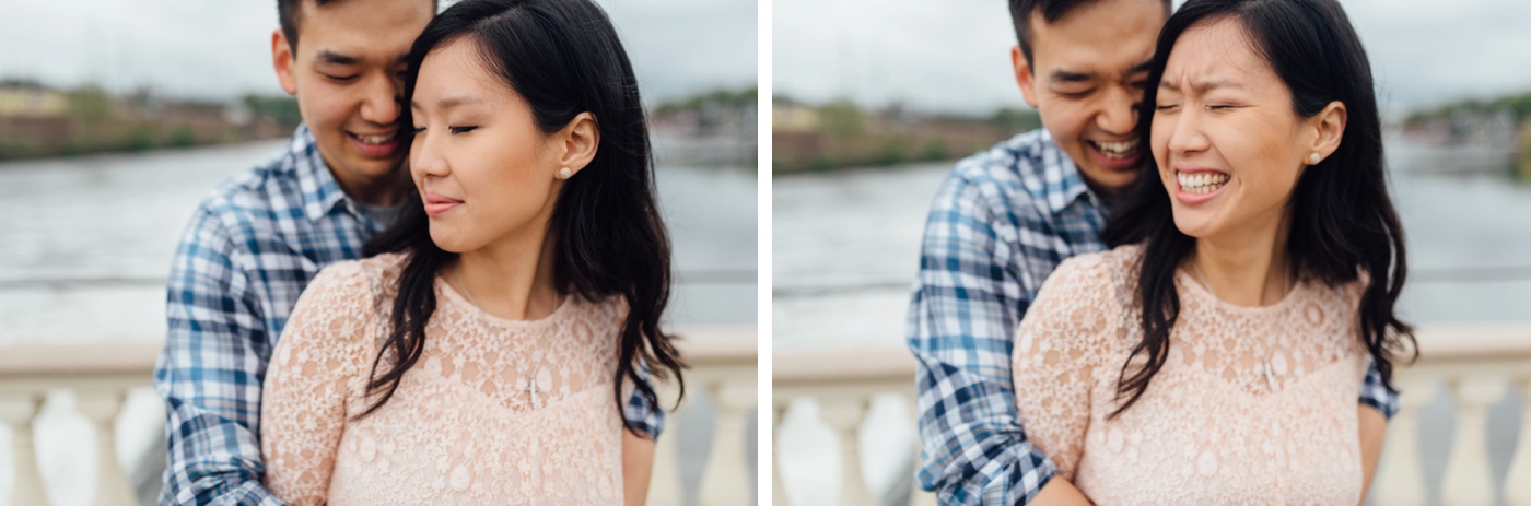 25 - Moon + Nina - Philadelphia Art Museum Engagement Session - Alison Dunn Photography