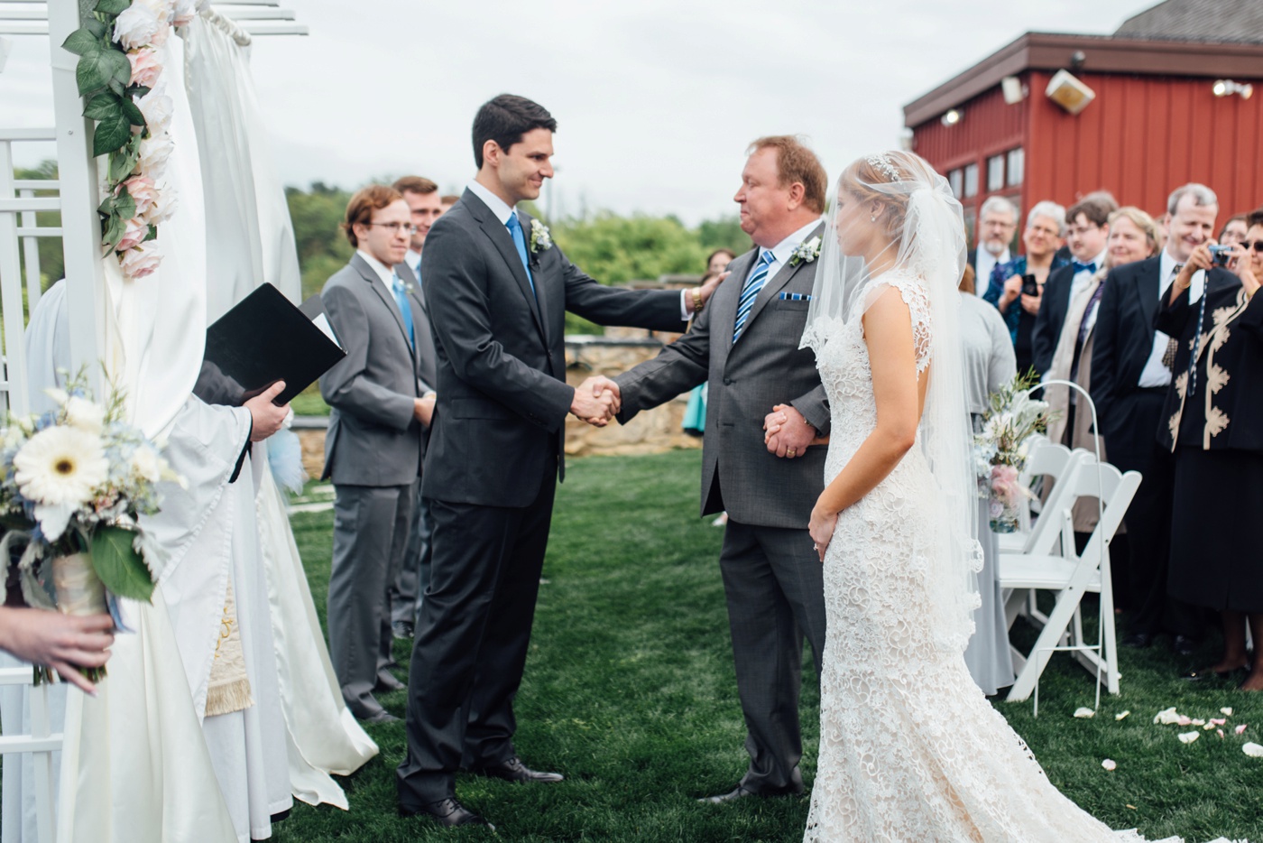 26 - Mason + Allie - Mountain Branch Golf Course - Joppa Maryland Wedding Photographer - Alison Dunn Photography photo