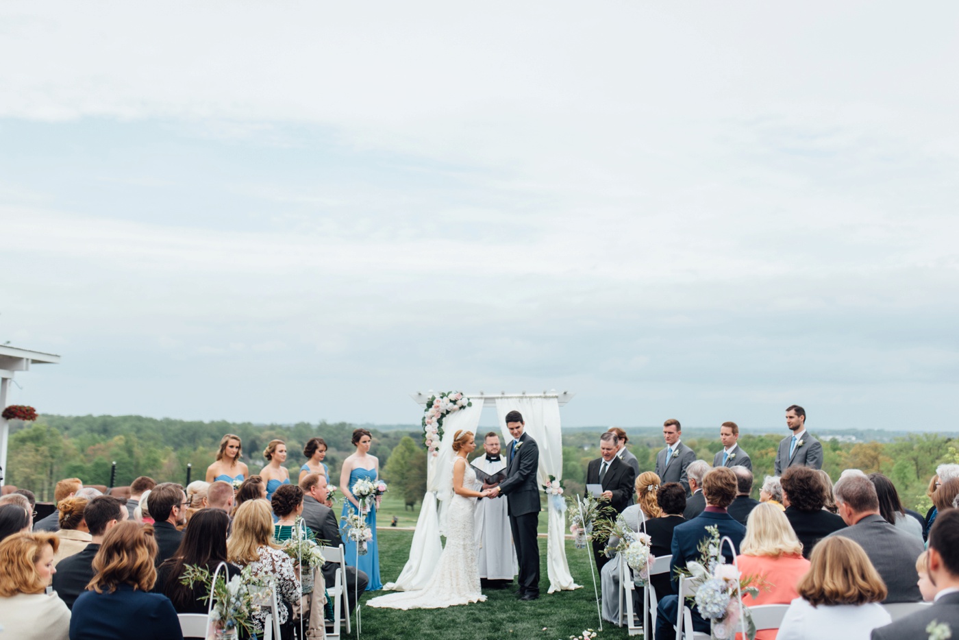 Mason + Allie - Mountain Branch Golf Club Ceremony - Joppa Maryland Wedding Photographer - Alison Dunn Photography photo