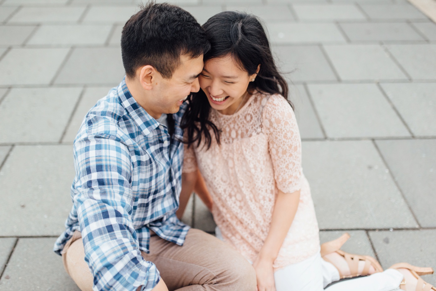 28 - Moon + Nina - Philadelphia Art Museum Engagement Session - Alison Dunn Photography