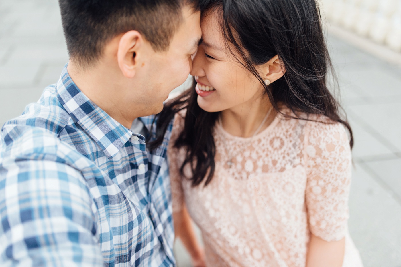 29 - Moon + Nina - Philadelphia Art Museum Engagement Session - Alison Dunn Photography