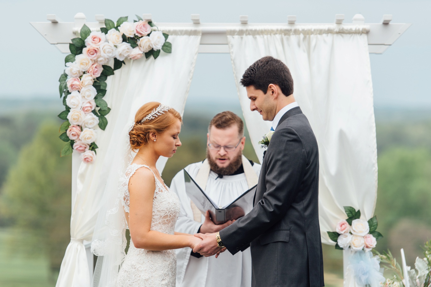 Mason + Allie - Mountain Branch Golf Club Ceremony - Joppa Maryland Wedding Photographer - Alison Dunn Photography photo