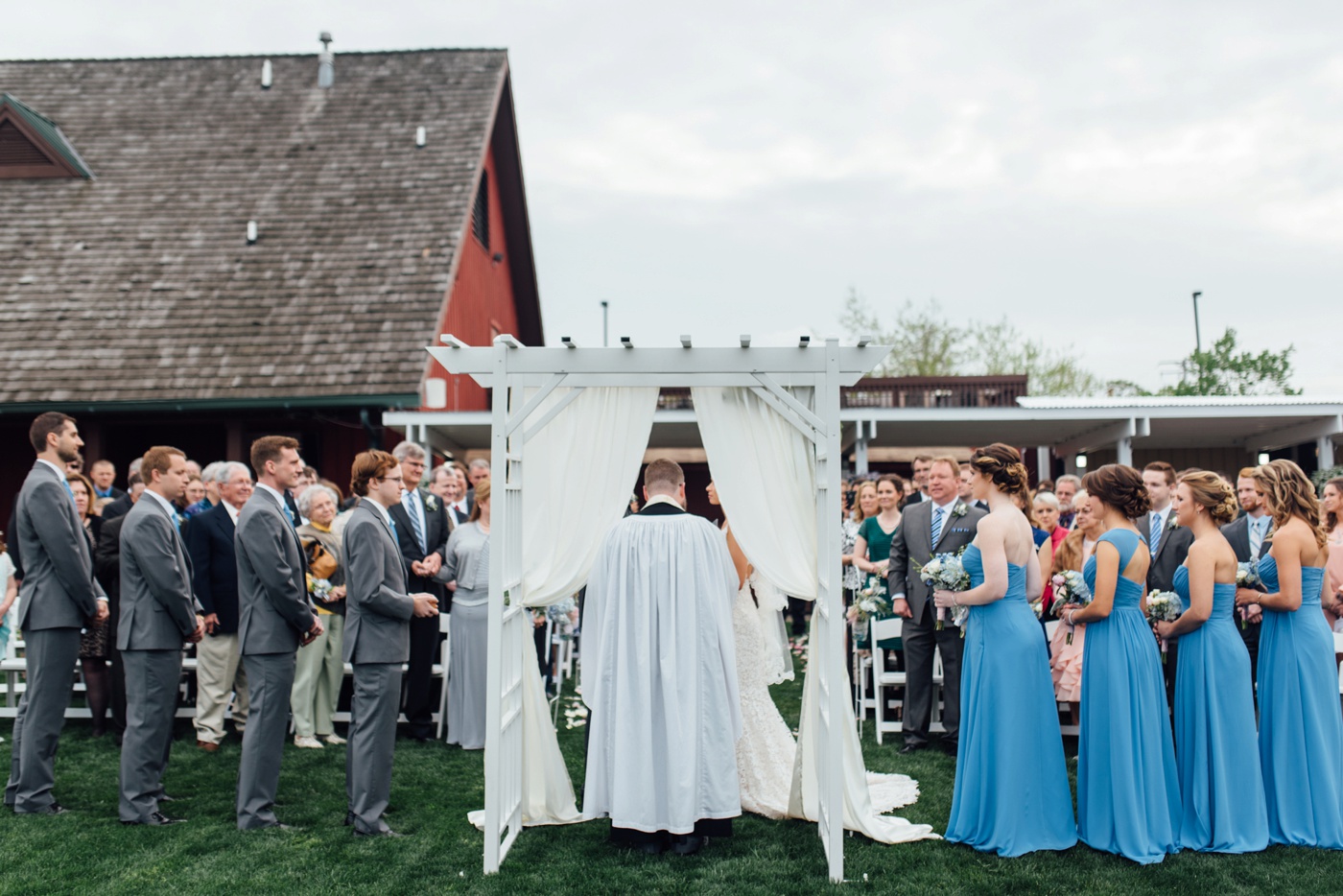 Mason + Allie - Mountain Branch Golf Club Ceremony - Joppa Maryland Wedding Photographer - Alison Dunn Photography photo