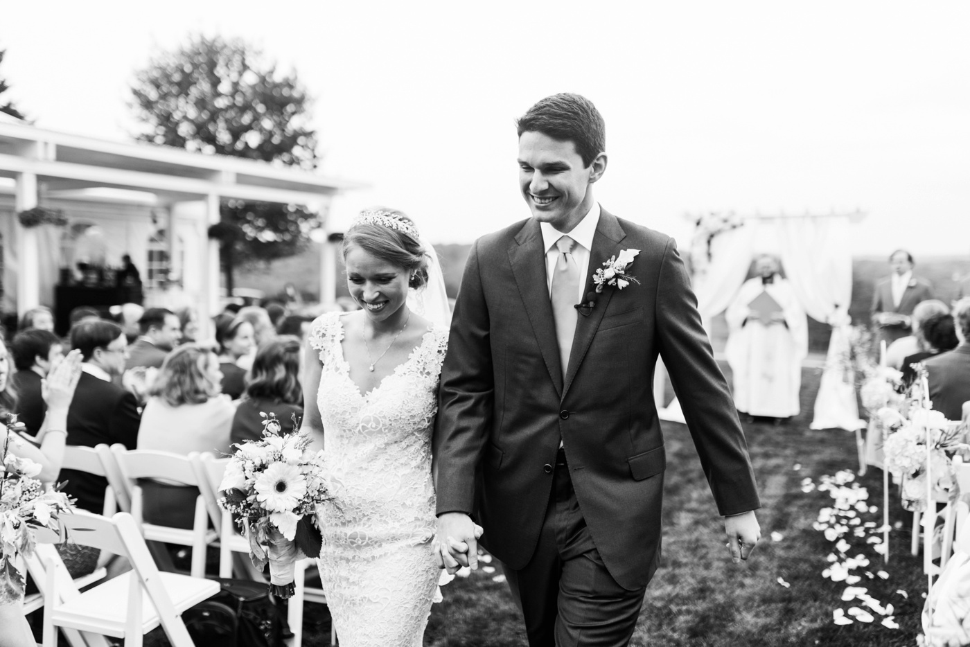 Mason + Allie - Mountain Branch Golf Club Ceremony - Joppa Maryland Wedding Photographer - Alison Dunn Photography photo