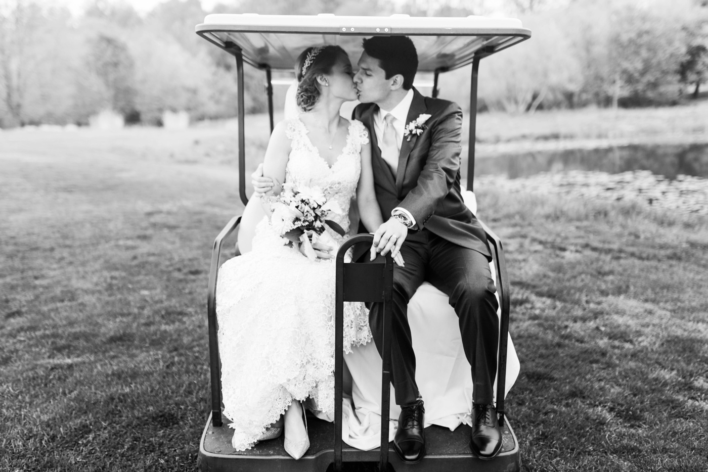 Mason + Allie - Mountain Branch Golf Club Ceremony - Joppa Maryland Wedding Photographer - Alison Dunn Photography photo