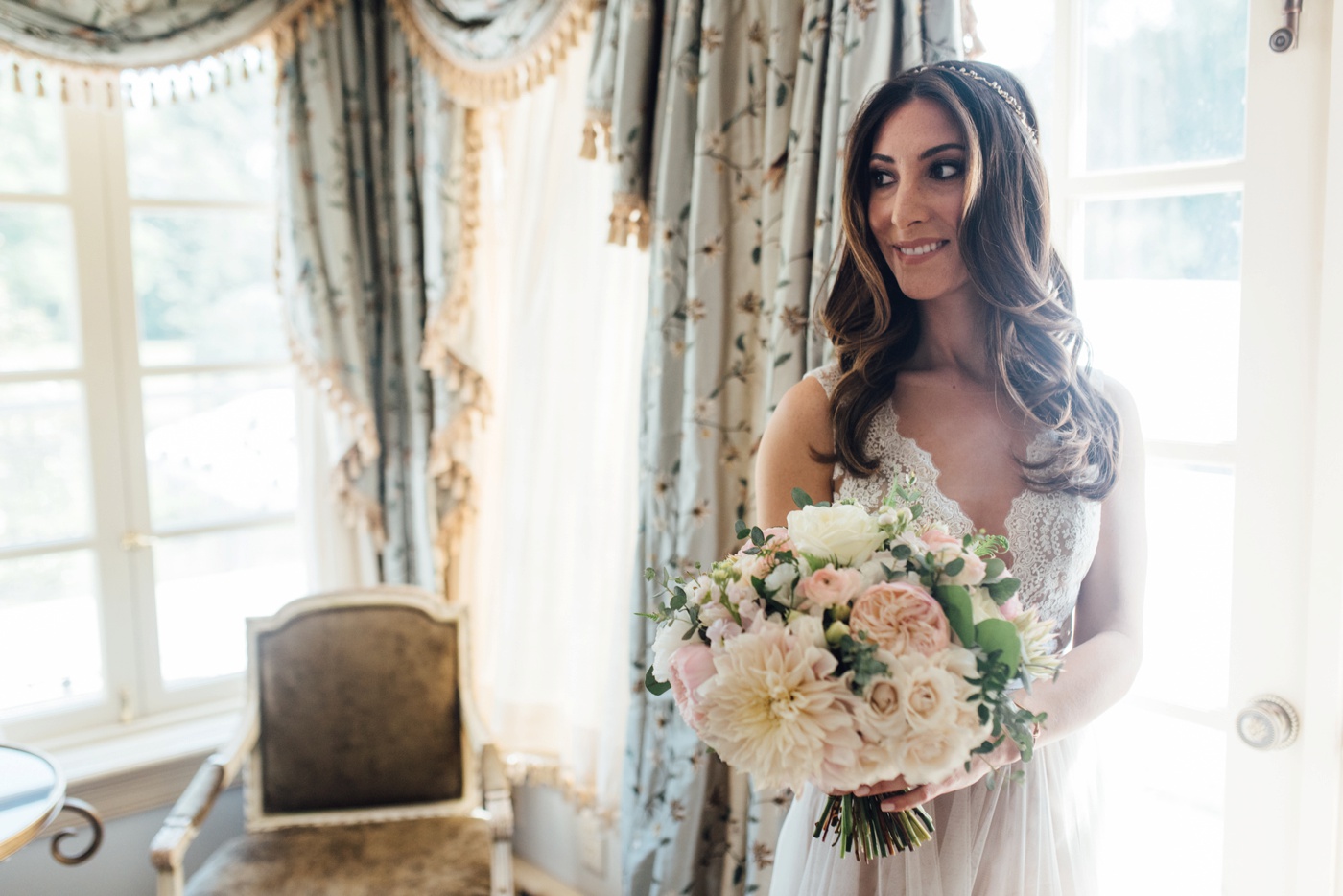 28 - Jay + Dana - Inn at Barley Sheaf - Bucks County Pennsylvania Wedding Photographer - Alison Dunn Photography