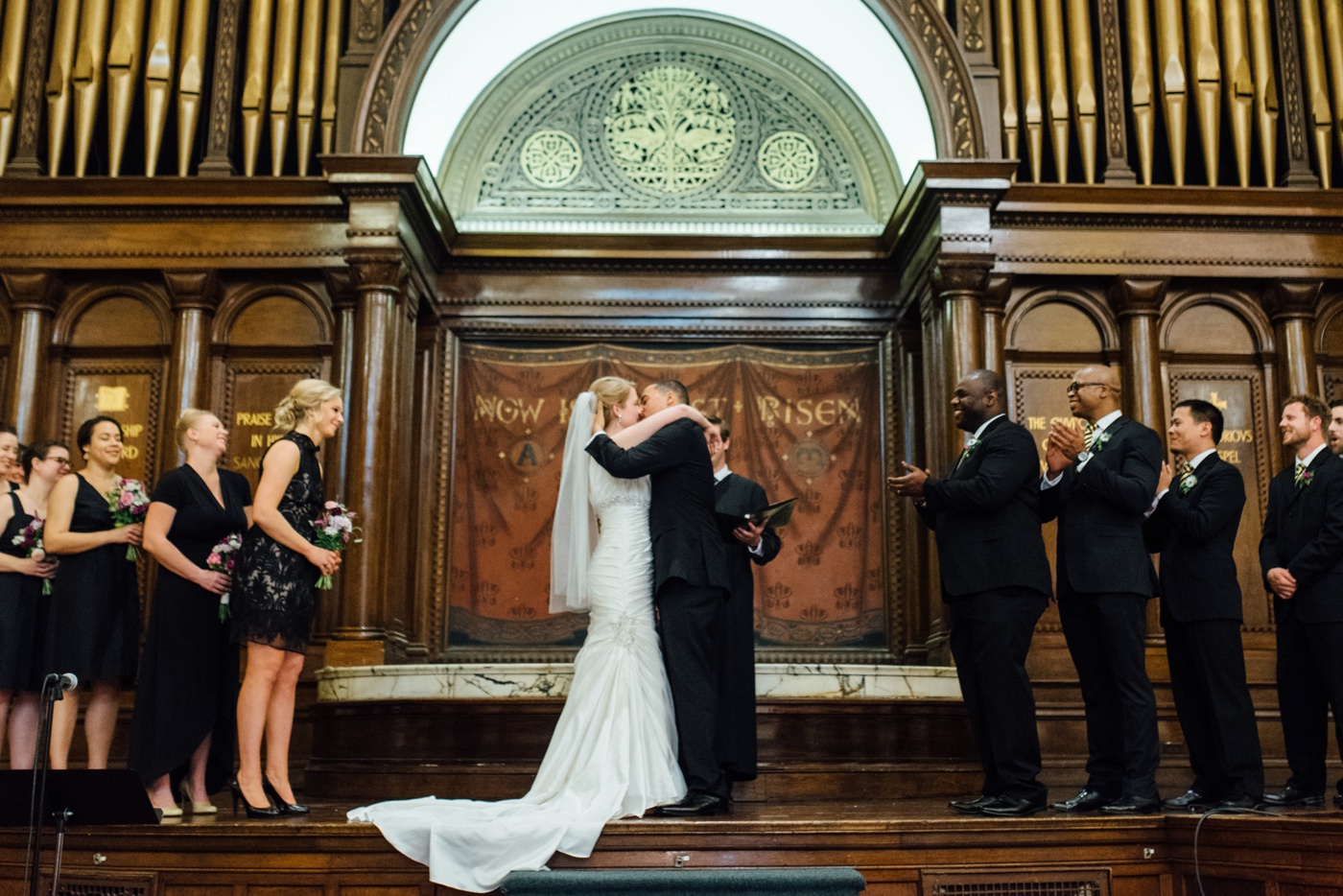 John + Madeleine - Liberti Center City Wedding - Philadelphia Wedding Photographer - Alison Dunn Photography photo