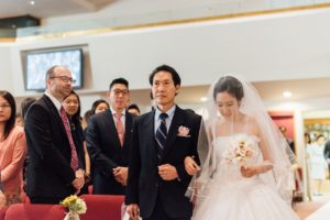 60 - Dan + Hannah - Yuong Sang Presbyterian Church Wedding Ceremony - Pennsylvania Wedding Photographer - Alison Dunn Photography photo