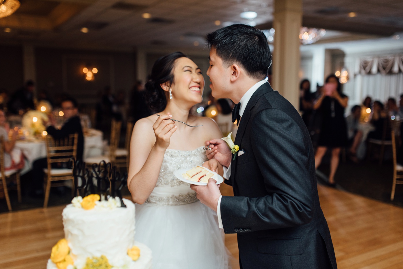 Dan + Hannah - Northampton Valley Country Club Wedding Reception - Pennsylvania Wedding Photographer - Alison Dunn Photography photo