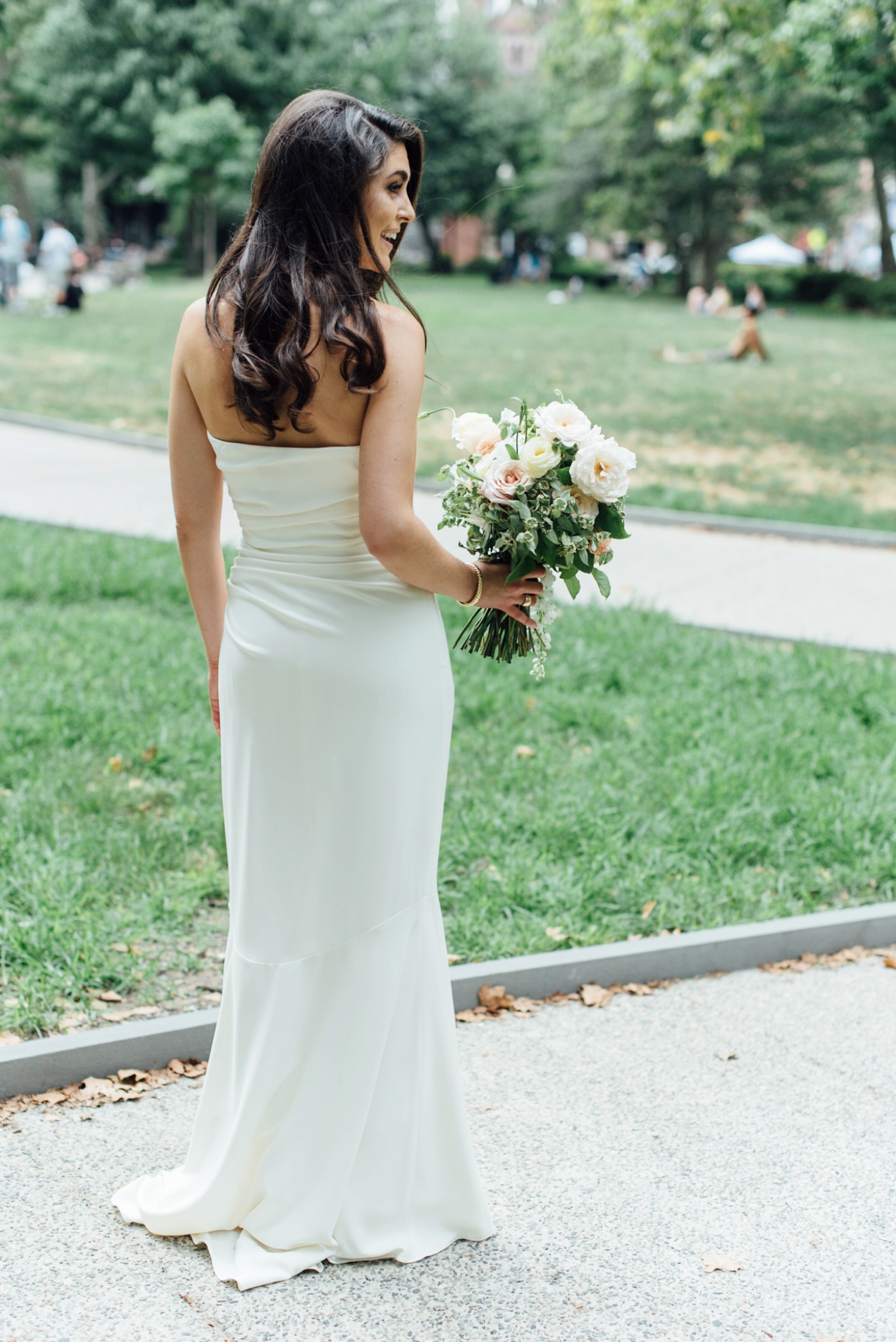 Jessica + Chuck - Rittenhouse Square First Look - Philadelphia Wedding Photographer - Alison Dunn Photography photo