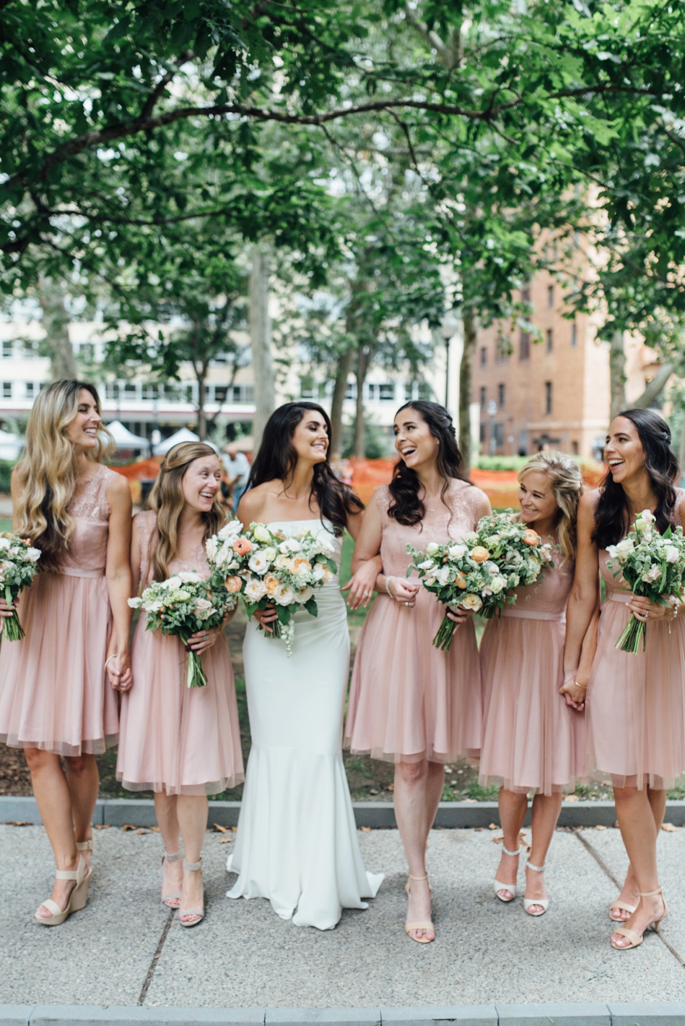 Jessica + Chuck - Rittenhouse Square Wedding Party - Philadelphia Wedding Photographer - Alison Dunn Photography photo