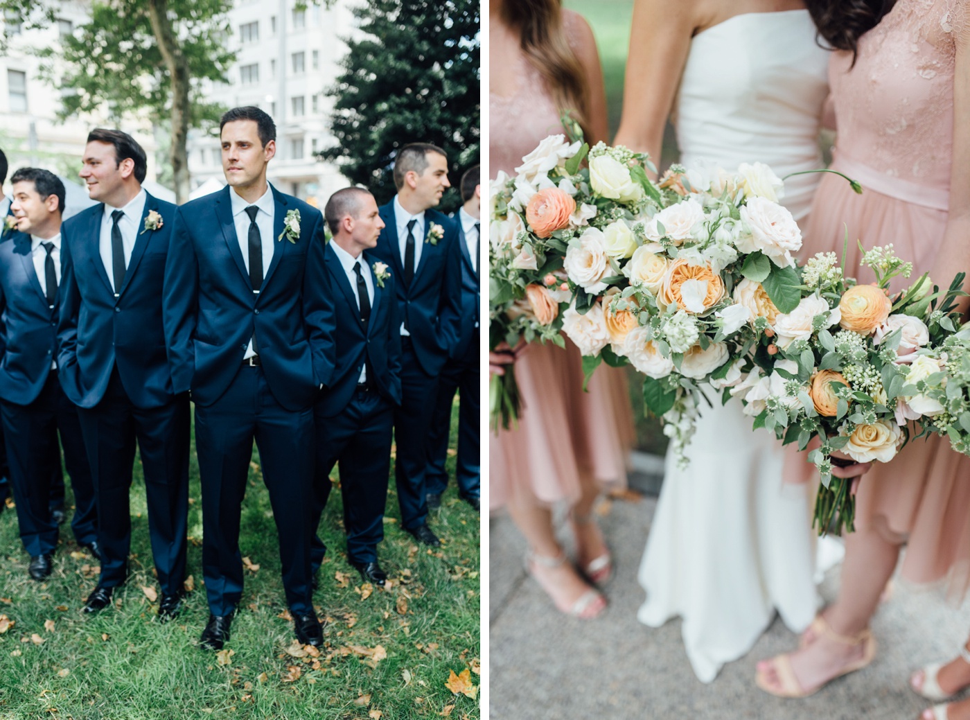 Jessica + Chuck - Rittenhouse Square Wedding Party - Philadelphia Wedding Photographer - Alison Dunn Photography photo