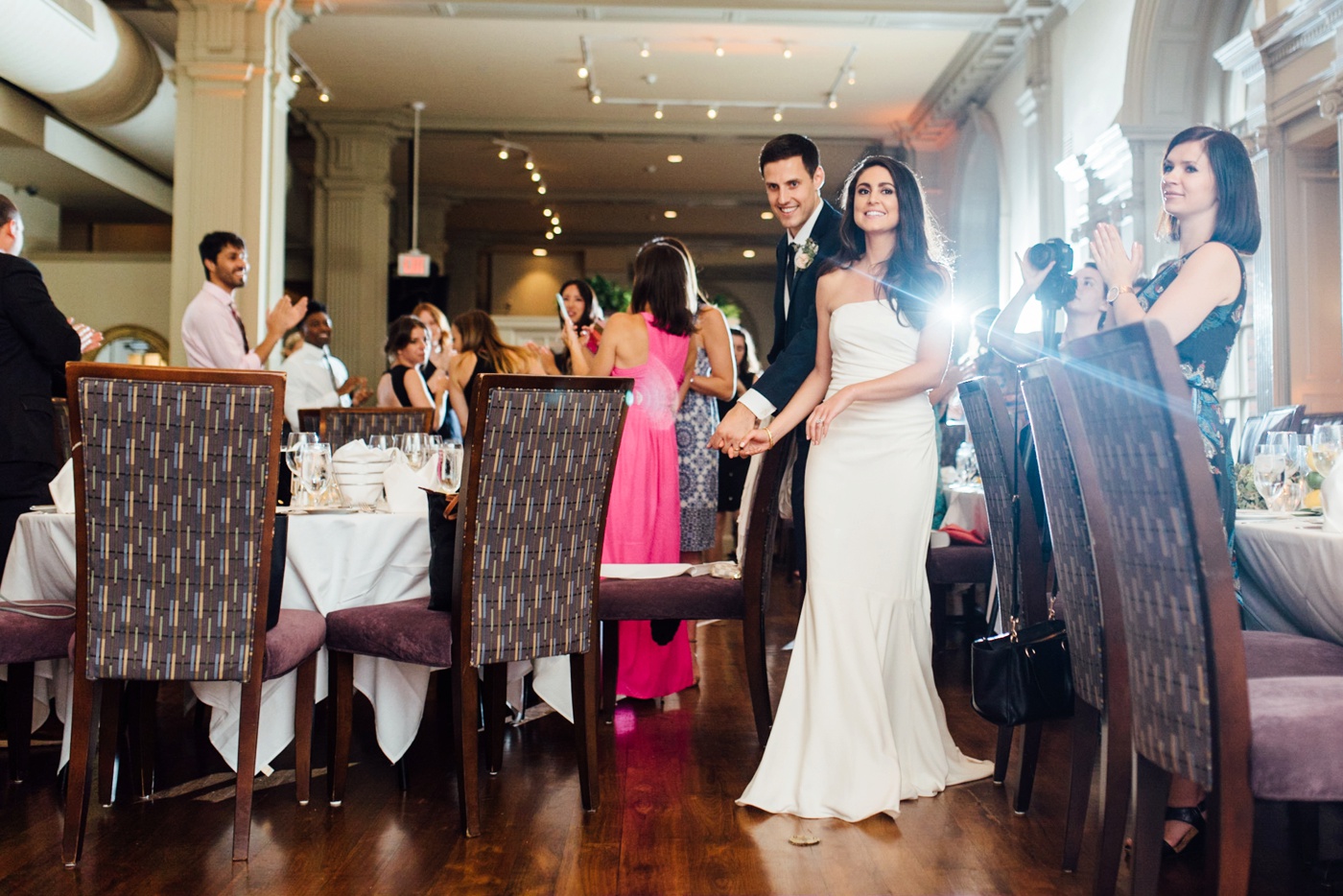 Jessica + Chuck - Davio's Steakhouse - Philadelphia Wedding Photographer - Alison Dunn Photography photo