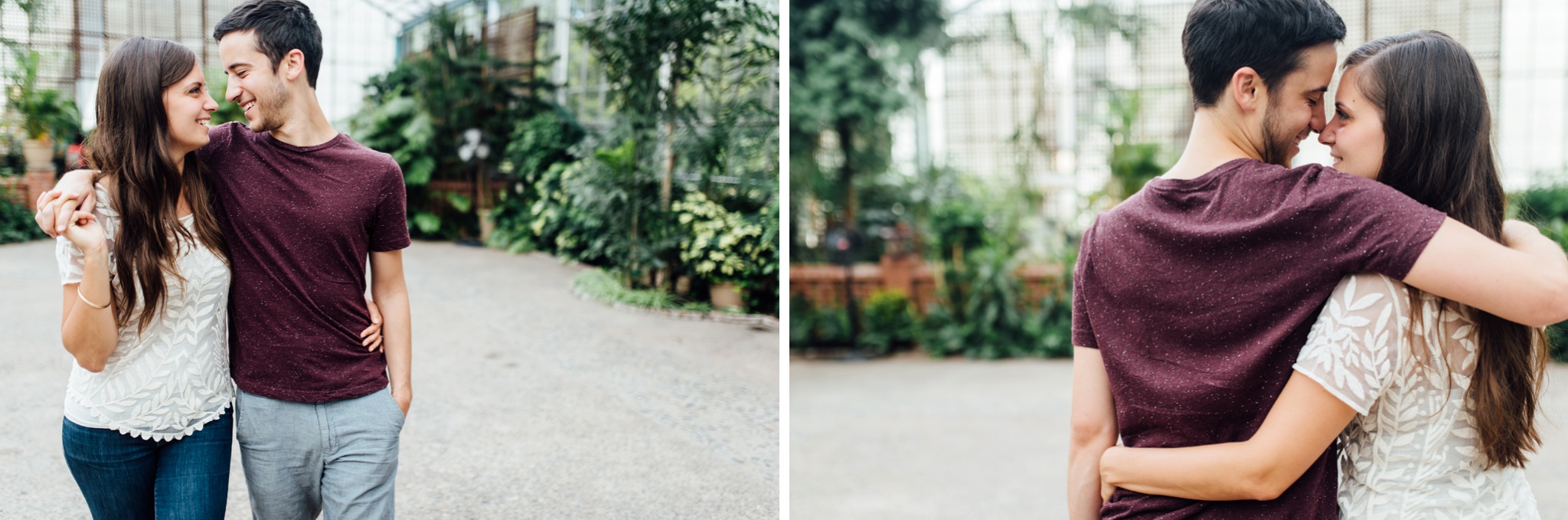 10 - Tori + Eric - Fairmount Park Horticulture Center - Philadelphia Anniversary Session - Alison Dunn Photography photo