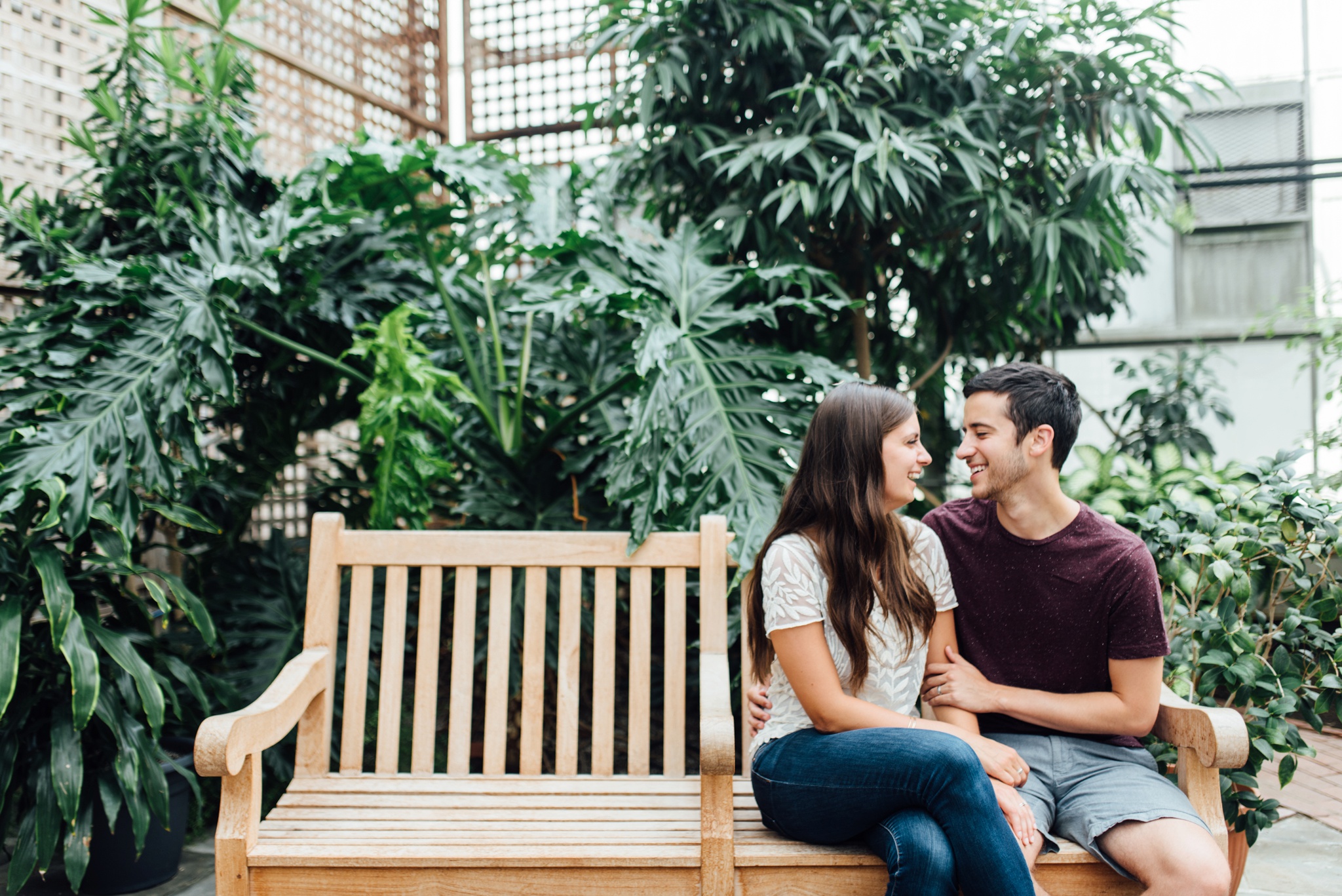 12 - Tori + Eric - Fairmount Park Horticulture Center - Philadelphia Anniversary Session - Alison Dunn Photography photo