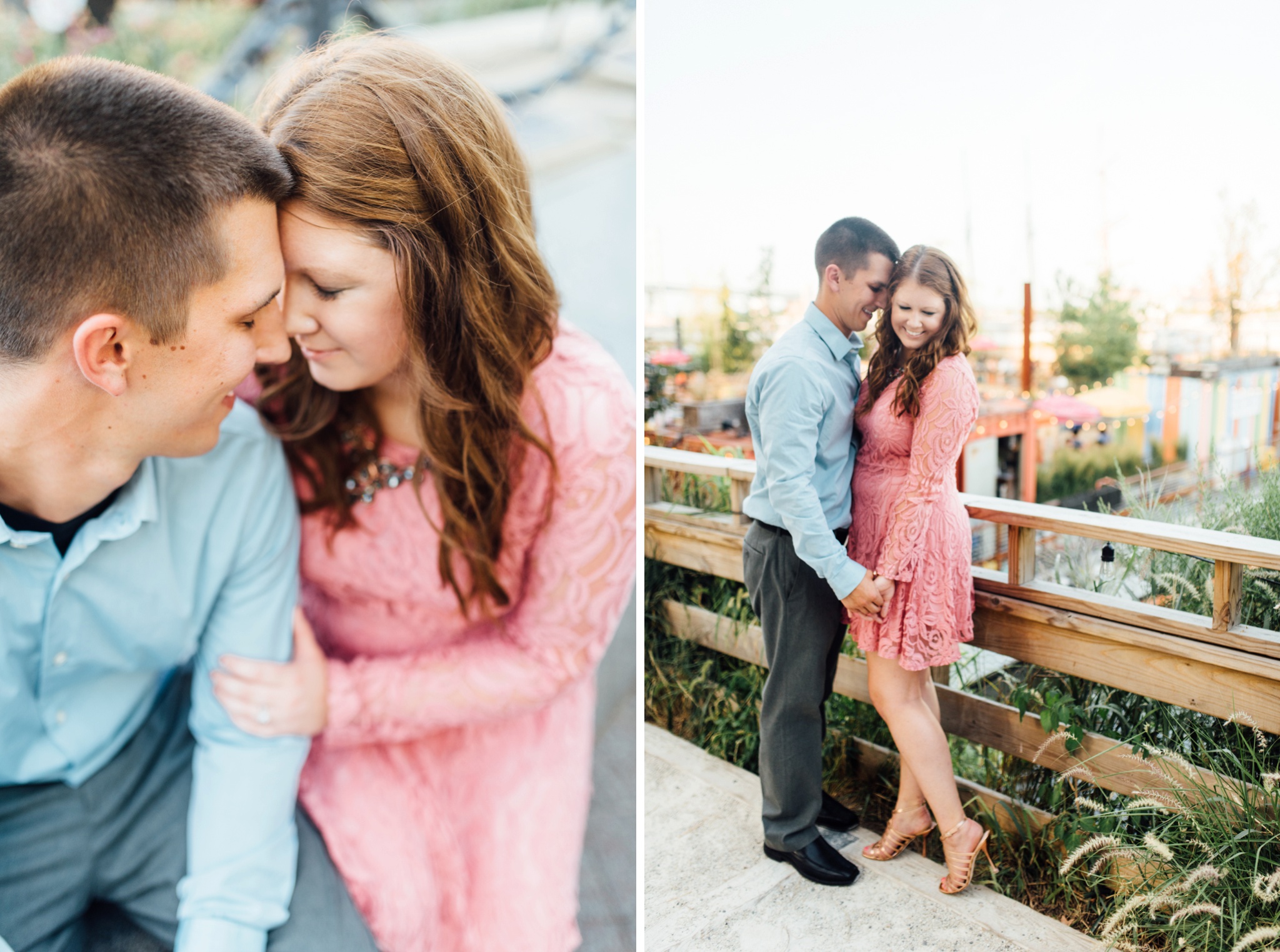 Rachel + Taylor - Spruce Street Harbor Park - Old City Philadelphia Engagement Session - Alison Dunn Photography photo