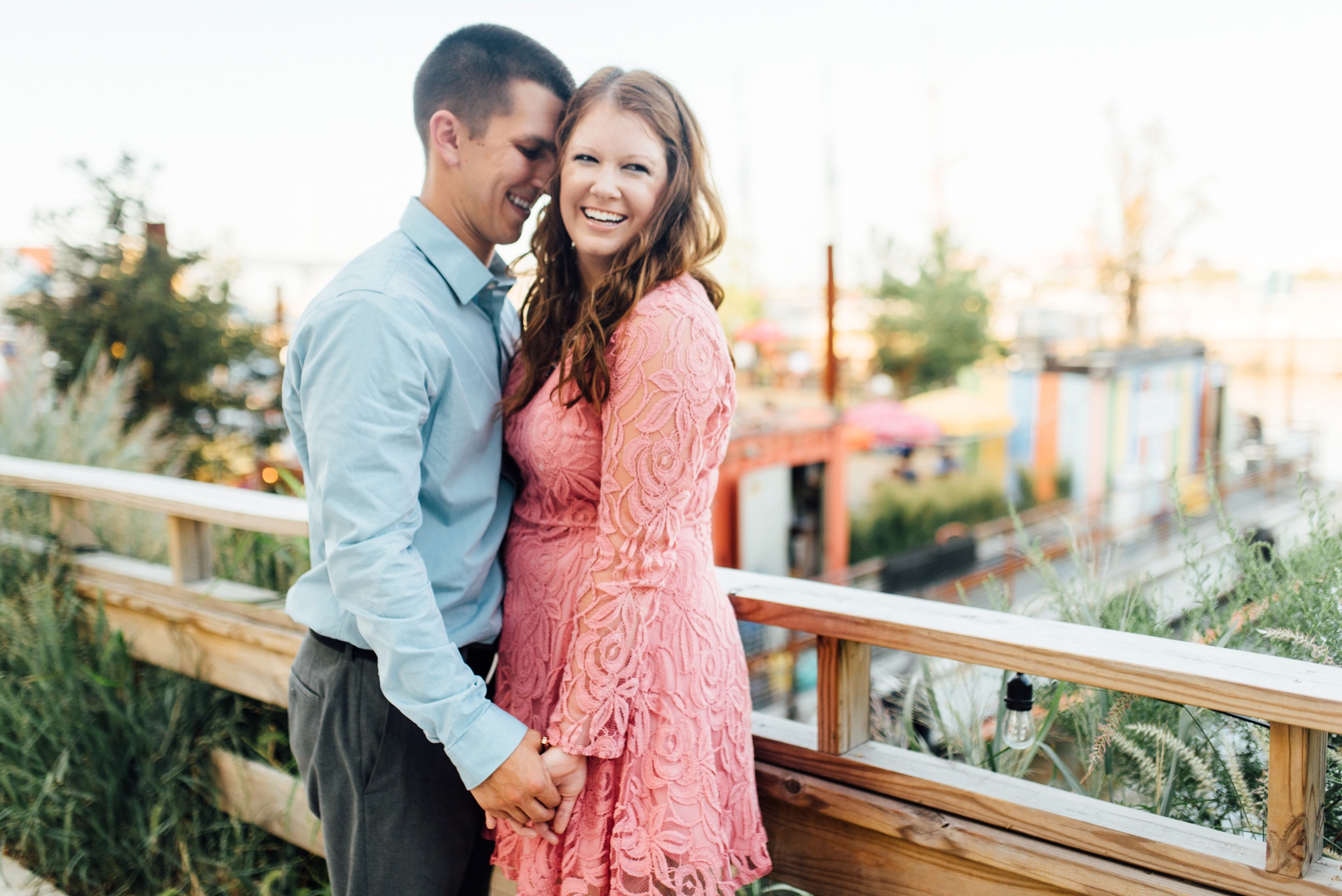 Rachel + Taylor - Spruce Street Harbor Park - Old City Philadelphia Engagement Session - Alison Dunn Photography photo