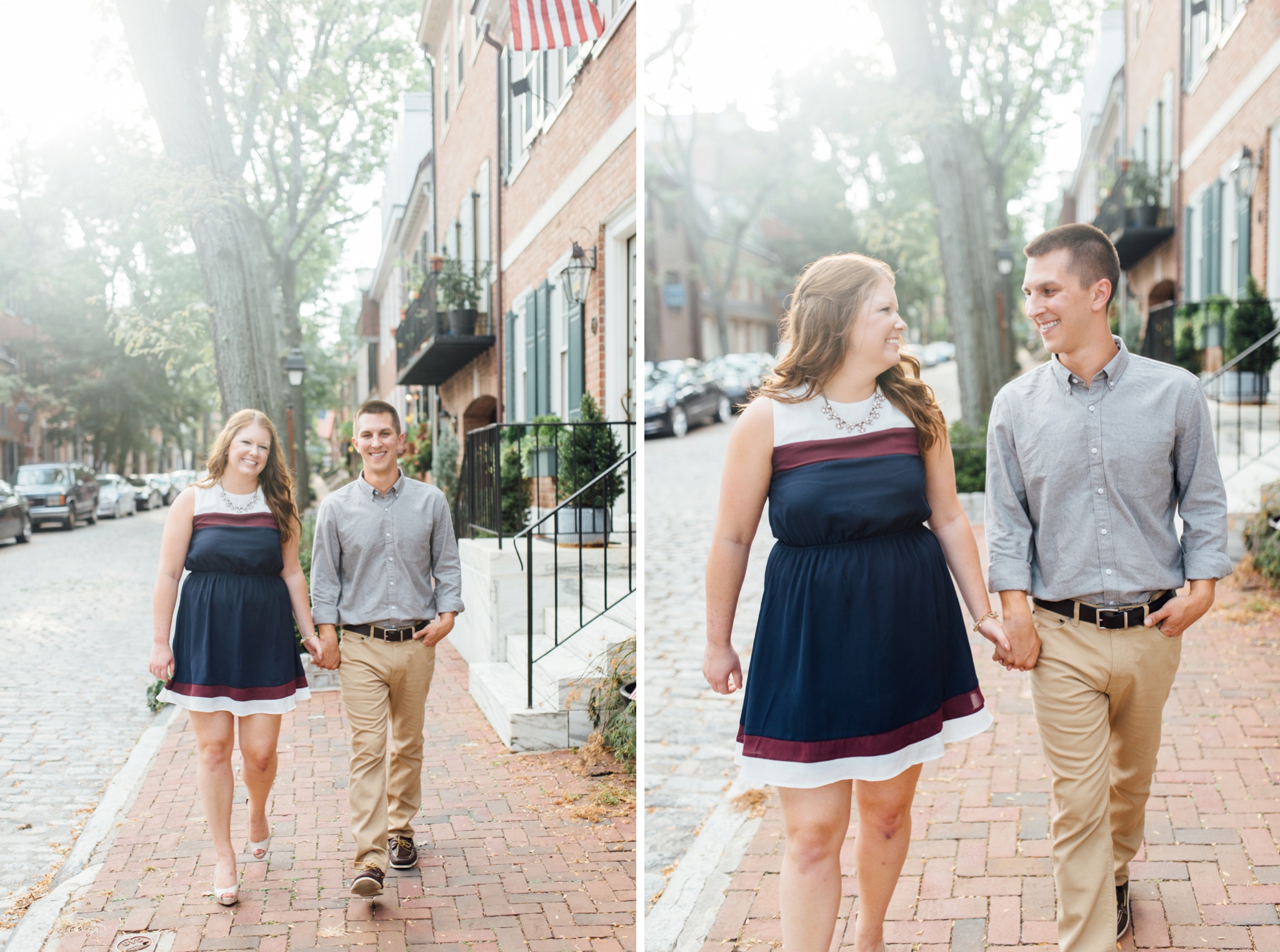 Rachel + Taylor - Spruce Street Harbor Park - Old City Philadelphia Engagement Session - Alison Dunn Photography photo