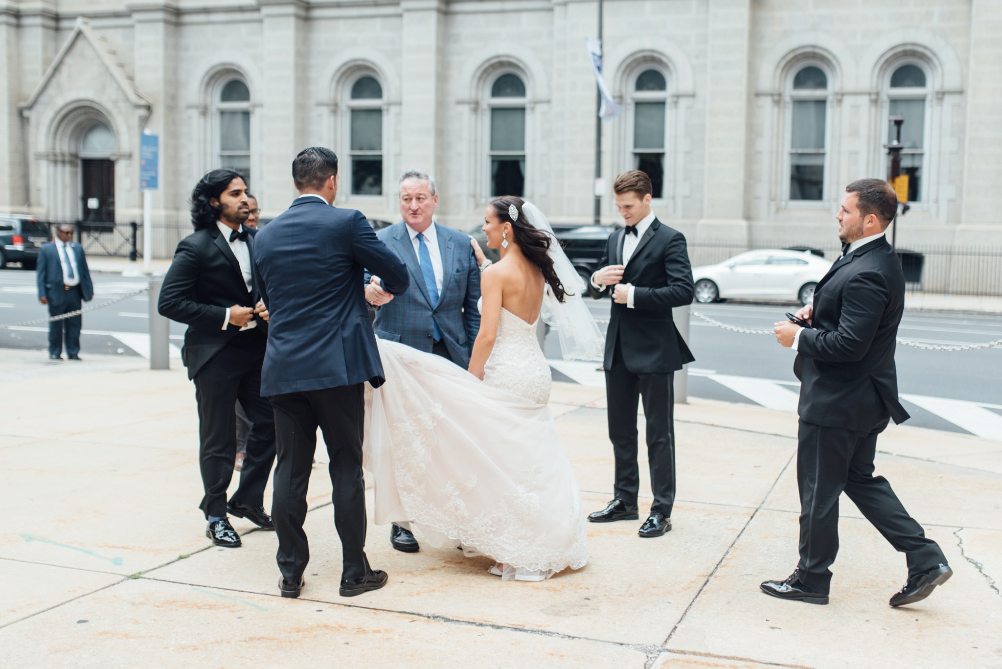 21 - Stephanie + Justin - Crystal Tea Room - Philadelphia Wedding Photographer - Alison Dunn Photography photo