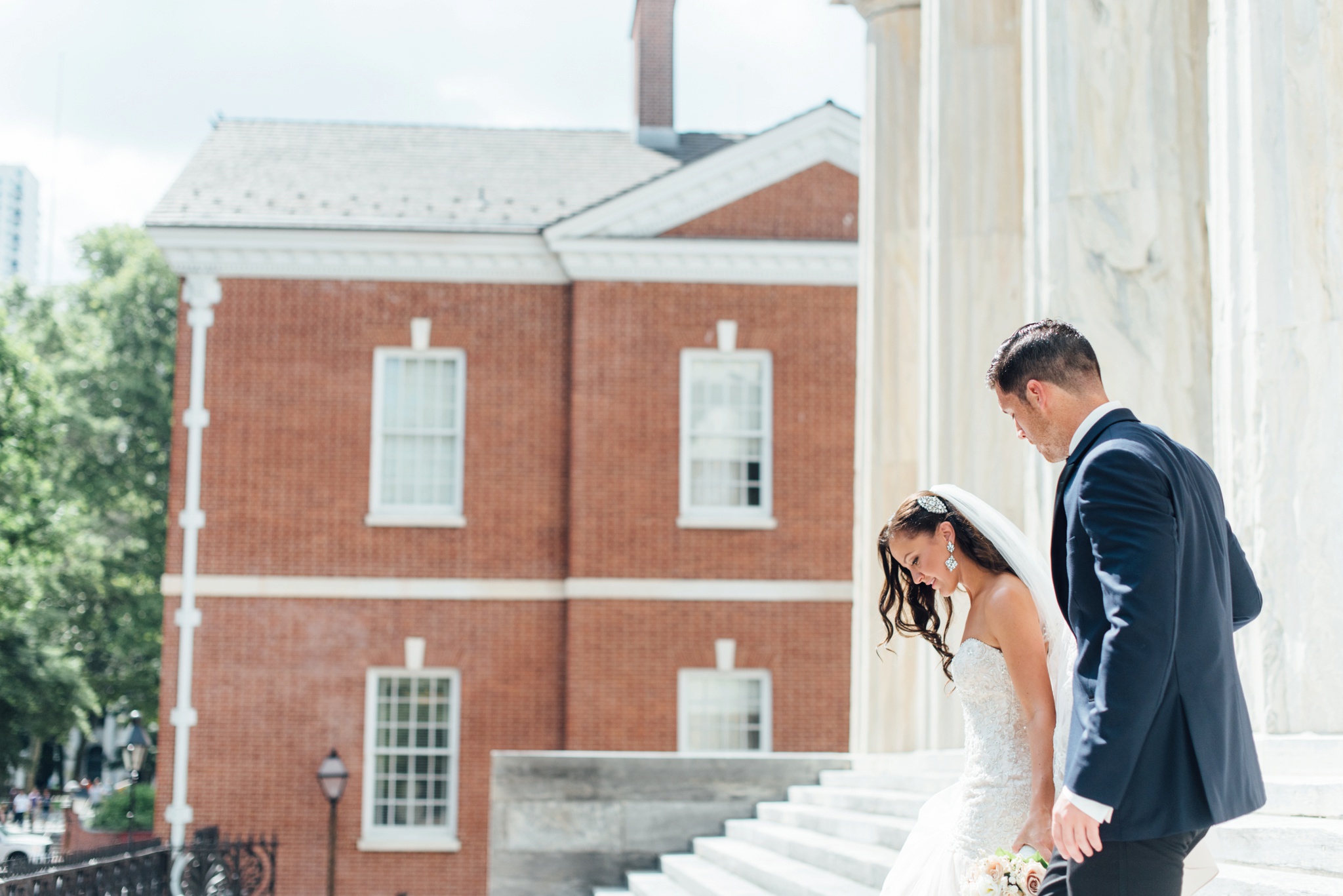 29 - Stephanie + Justin - Crystal Tea Room - Philadelphia Wedding Photographer - Alison Dunn Photography photo