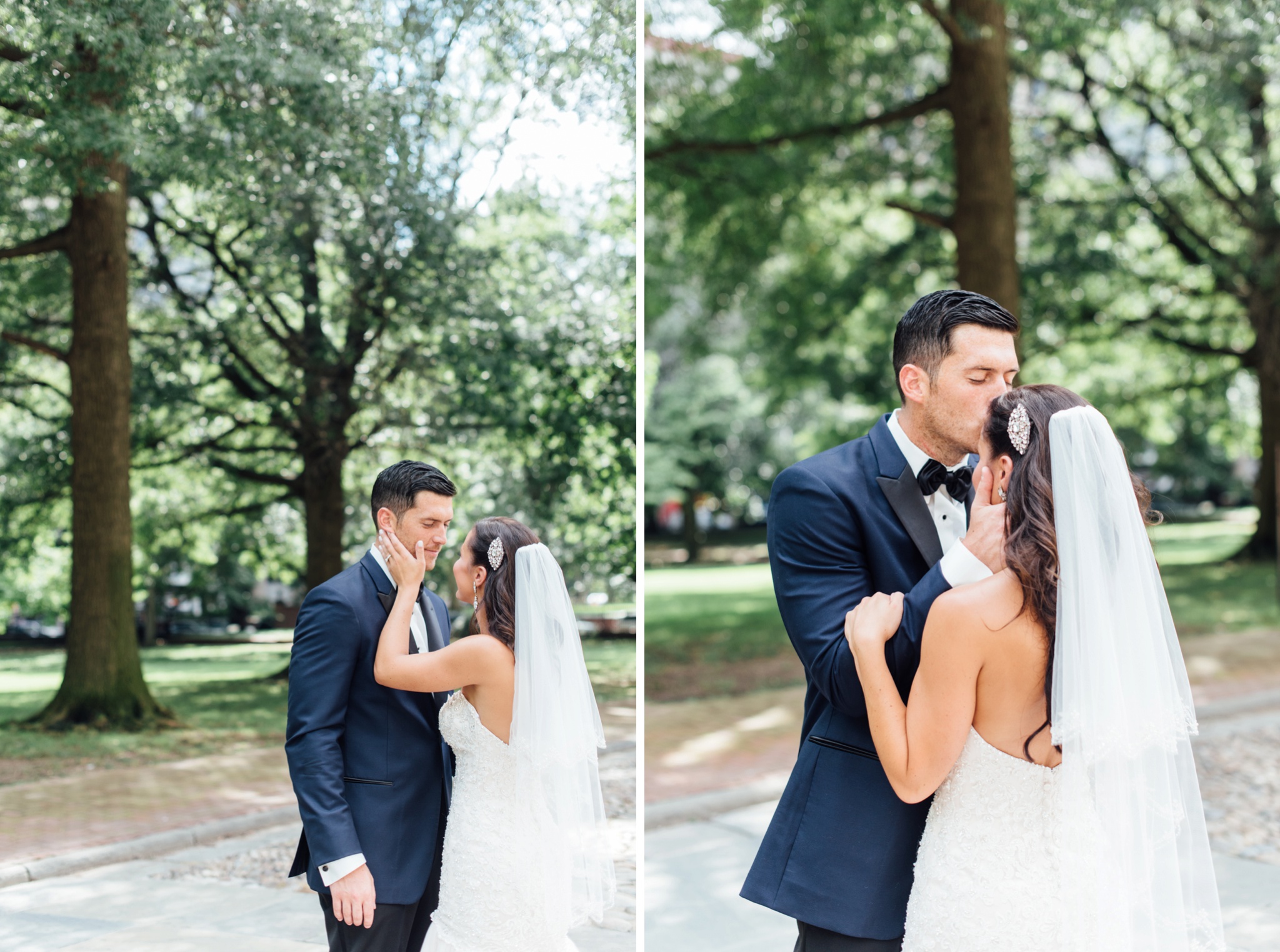 Stephanie + Justin - Old City Portraits - Philadelphia Wedding Photographer - Alison Dunn Photography photo