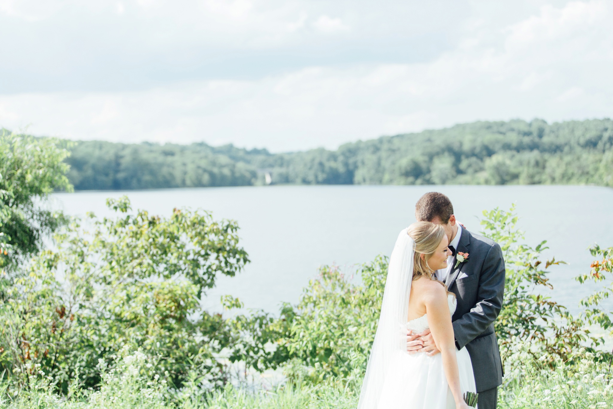 34 - Liz + Vince - Lake House Inn Wedding - Perkasie Pennsylvania Wedding Photographer - Alison Dunn Photography photo