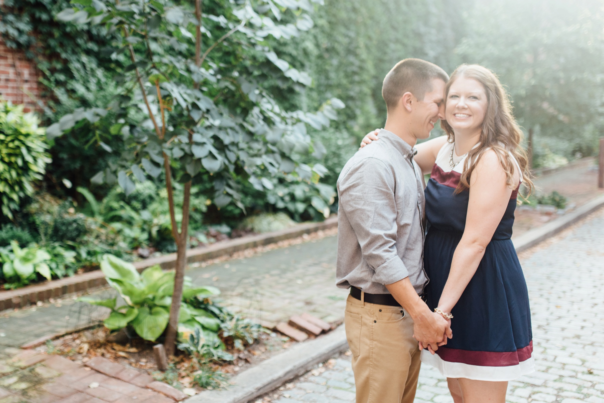 4 - Rachel + Taylor - Spruce Street Harbor Park - Old City Philadelphia Engagement Session - Alison Dunn Photography photo