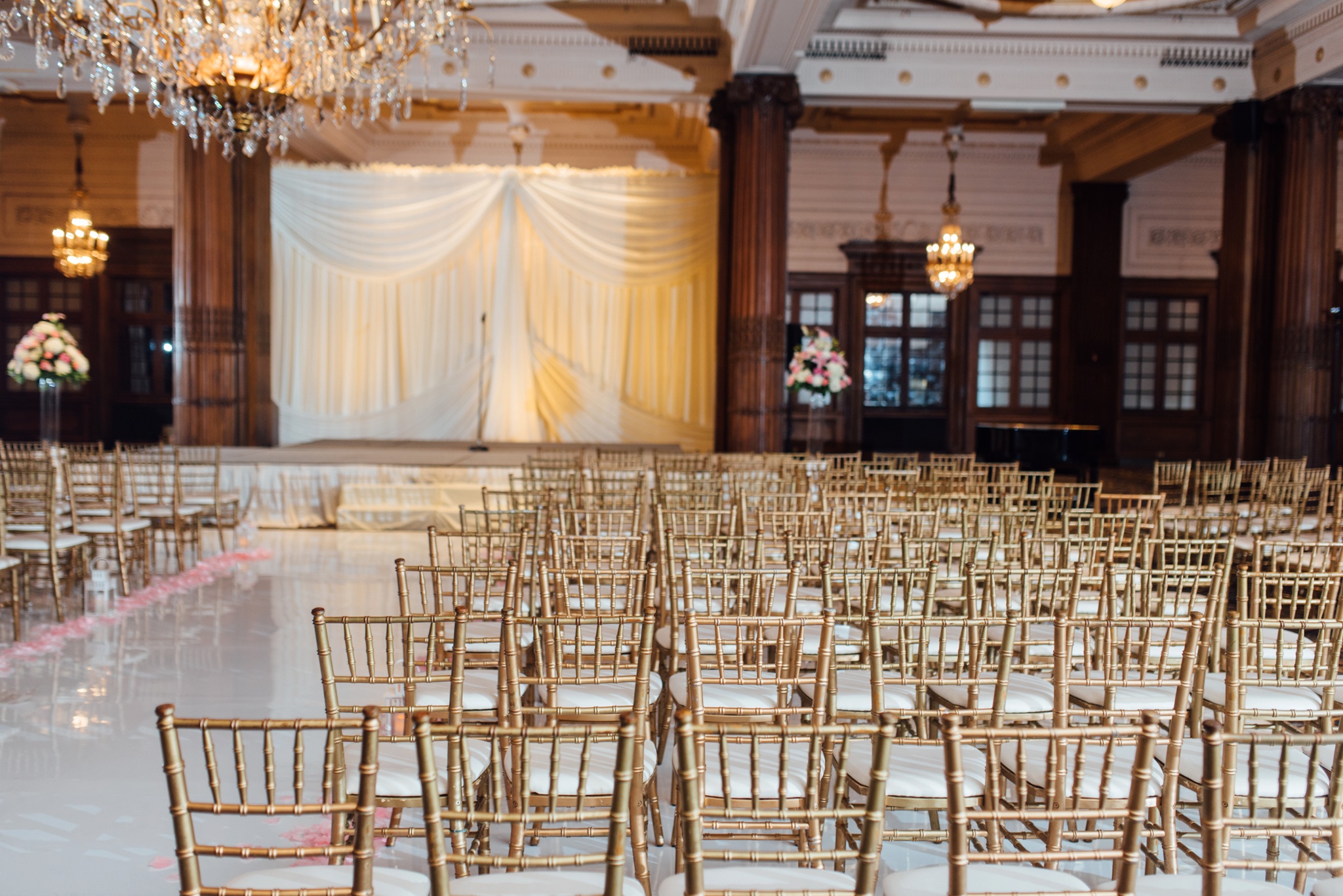 Stephanie + Justin - Crystal Tea Room Wedding Ceremony - Philadelphia Wedding Photographer - Alison Dunn Photography photo