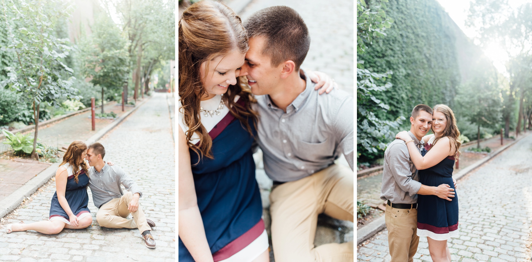 8 - Rachel + Taylor - Spruce Street Harbor Park - Old City Philadelphia Engagement Session - Alison Dunn Photography photo