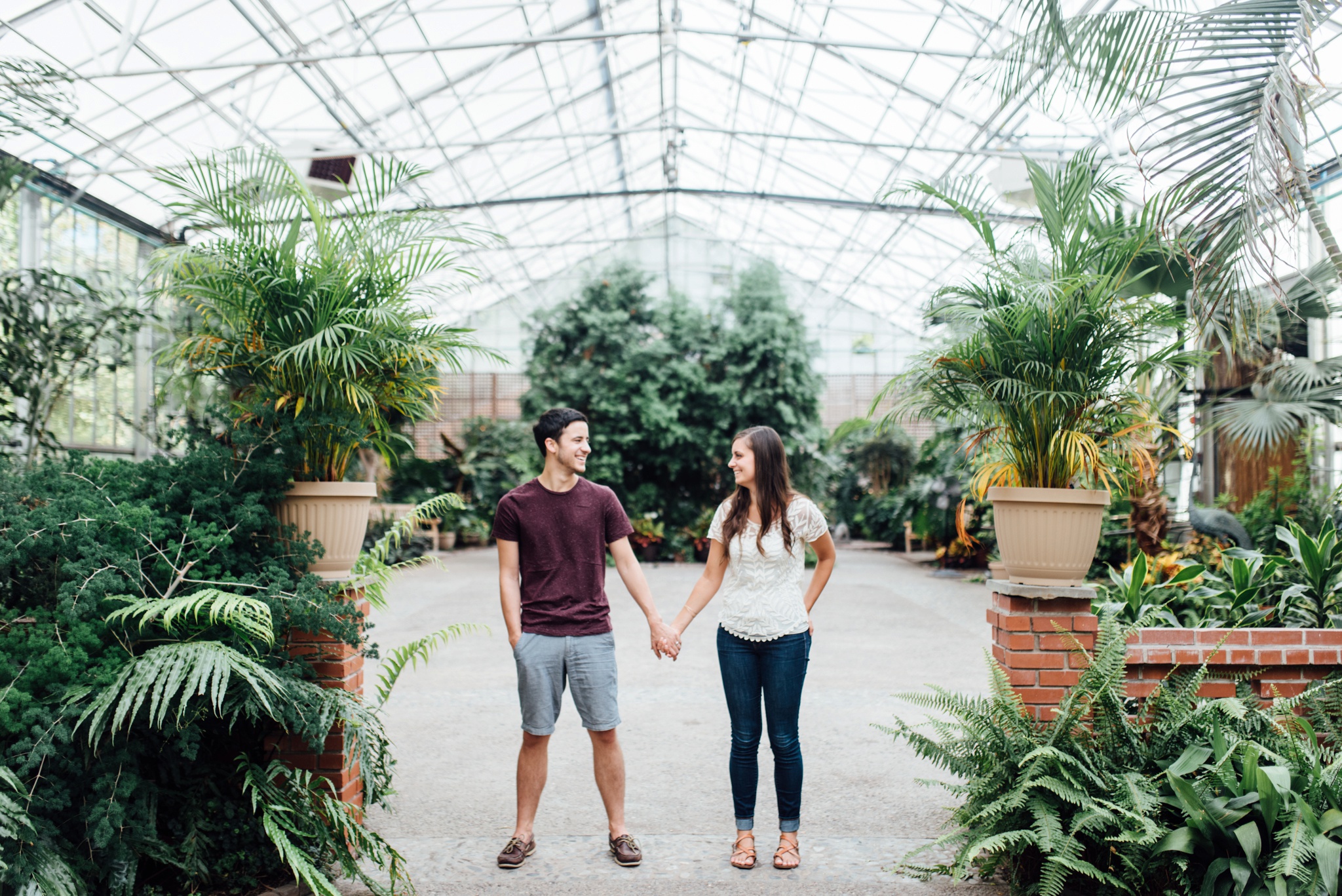 Tori + Eric - Fairmount Park Horticulture Center - Philadelphia Anniversary Session - Alison Dunn Photography photo