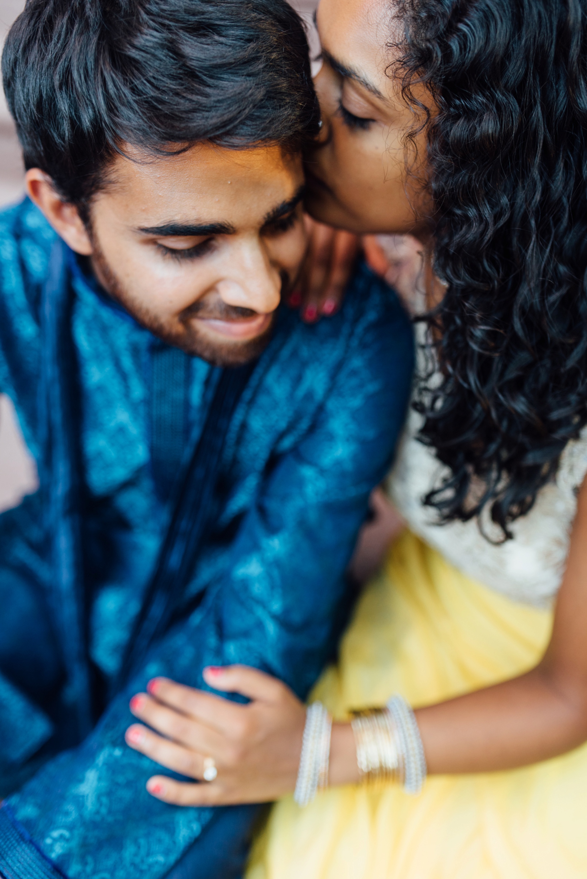 Sheetal + Sushanth - University of Pennsylvania Engagement Session - Alison Dunn Photography photo