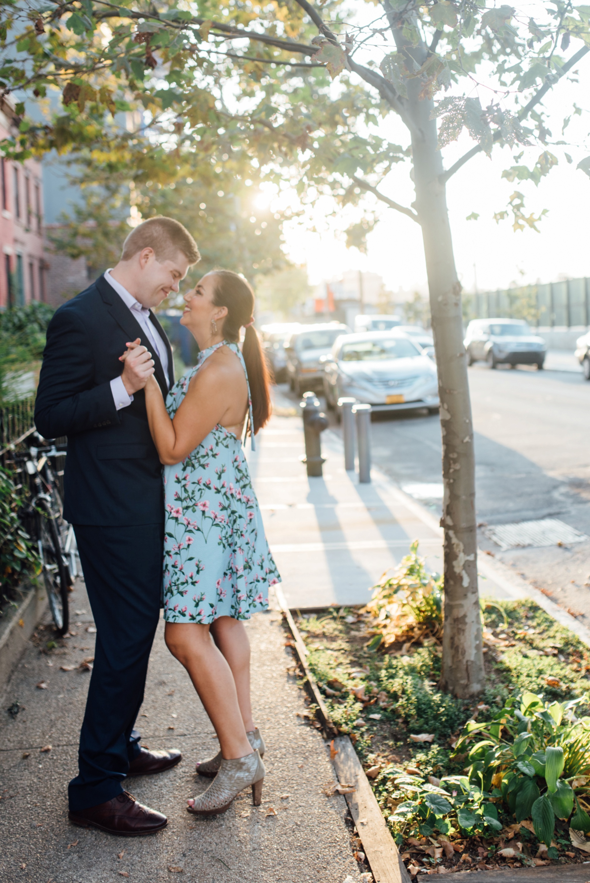 Colleen + Matt - Greenpoint Brooklyn New York Engagement Session - Alison Dunn Photography photo