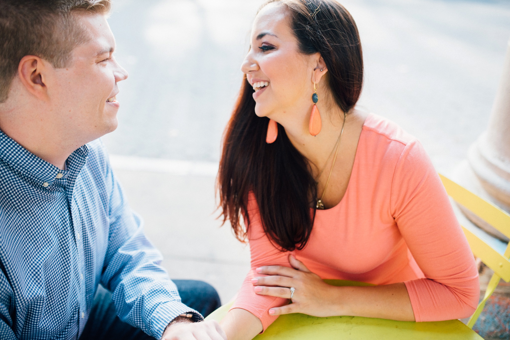 Colleen + Matt - Msgr McGolrick Park - Greenpoint Brooklyn New York Engagement Session - Alison Dunn Photography photo