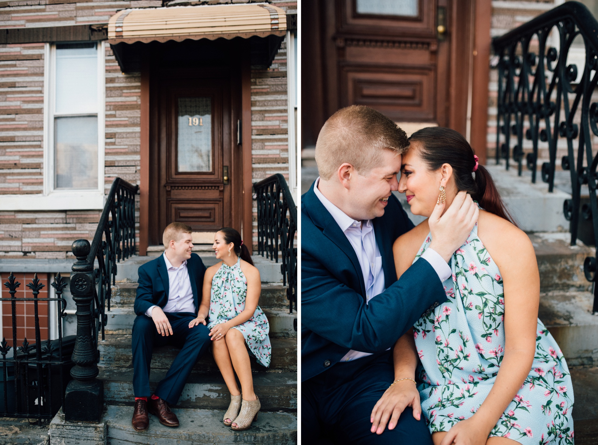 Colleen + Matt - Greenpoint Brooklyn New York Engagement Session - Alison Dunn Photography photo