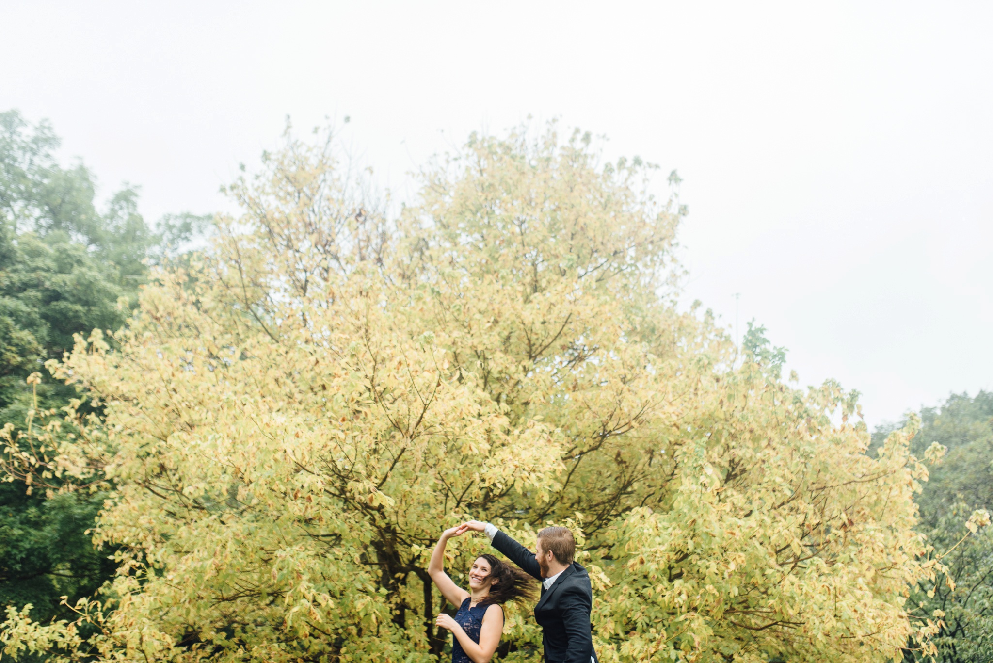 Stephanie + Gary - Tyler Arboretum - Media Engagement Session - Alison Dunn Photography photo