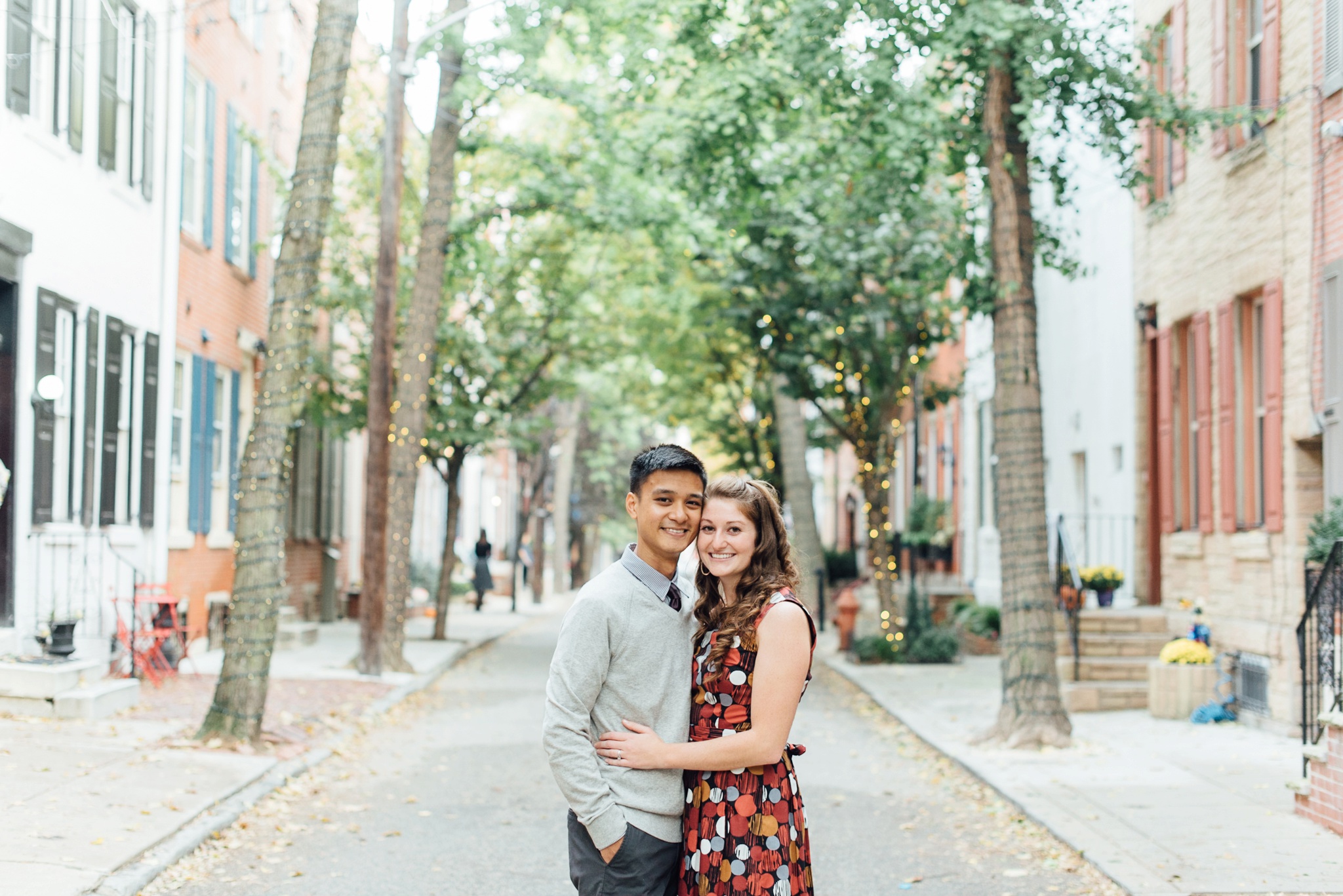 Dana + James - Graduate Hospital - Philadelphia Engagement Session - Alison Dunn Photography photo