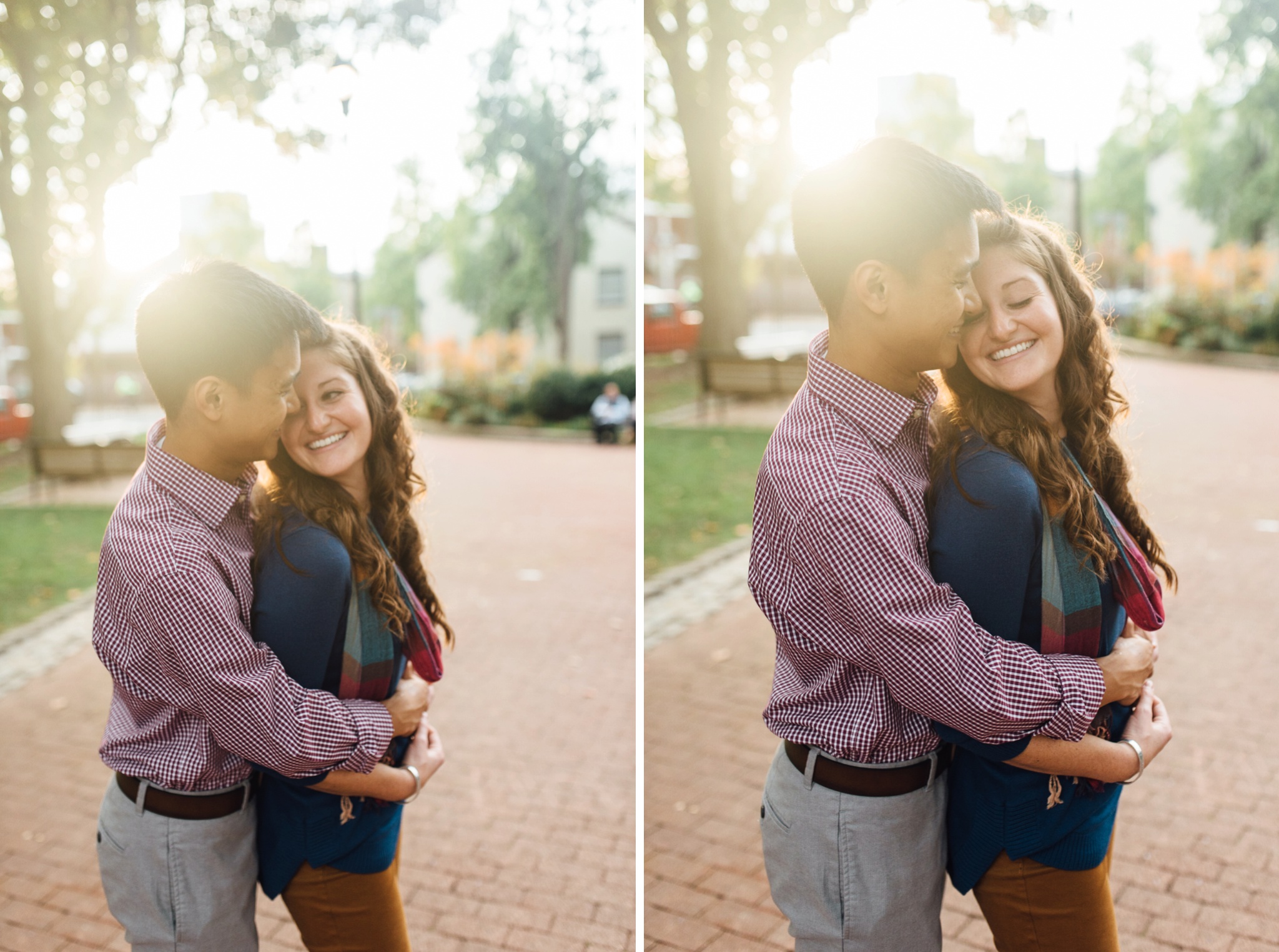 Dana + James - Graduate Hospital - Philadelphia Engagement Session - Alison Dunn Photography photo