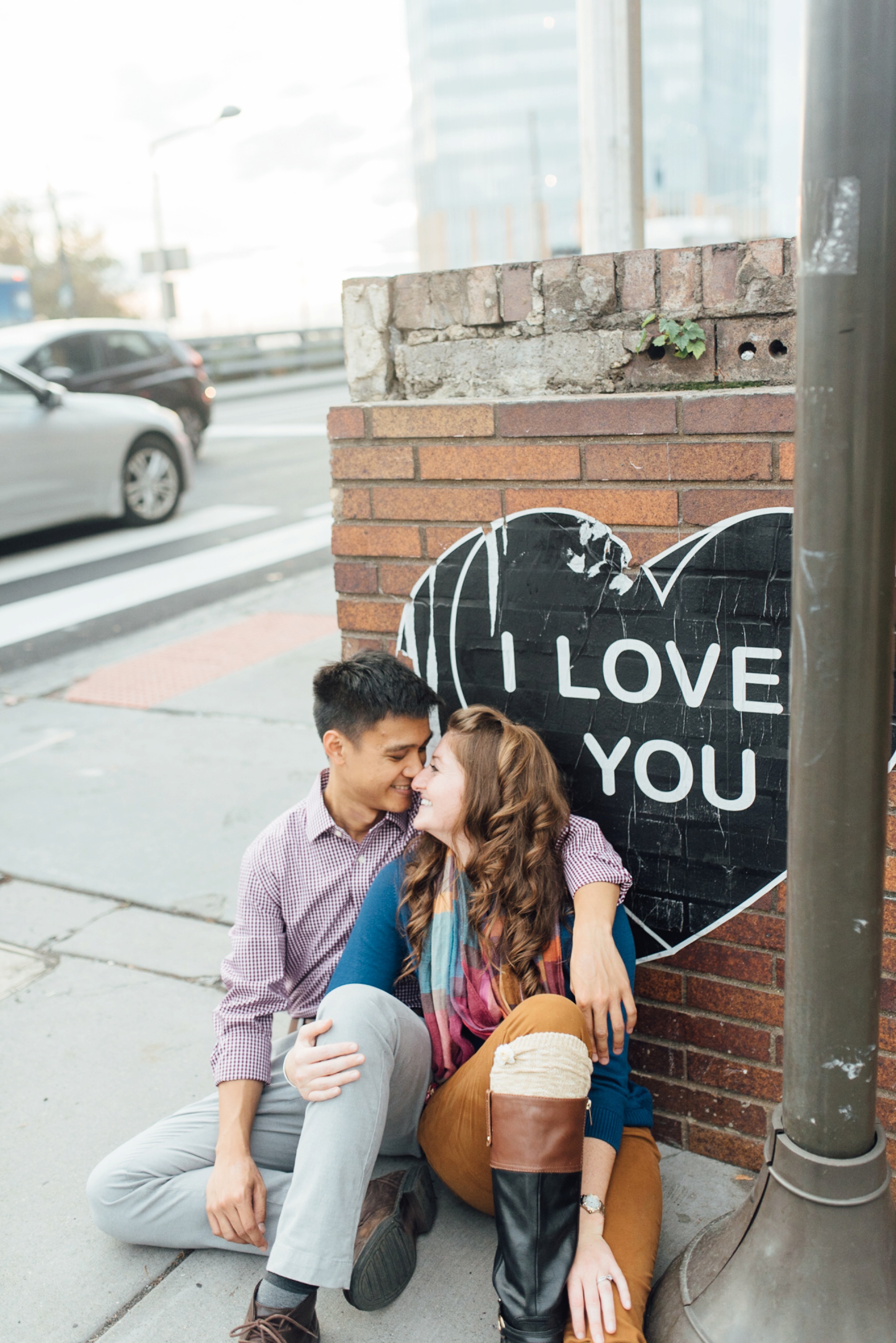 Dana + James - Graduate Hospital - Philadelphia Engagement Session - Alison Dunn Photography photo