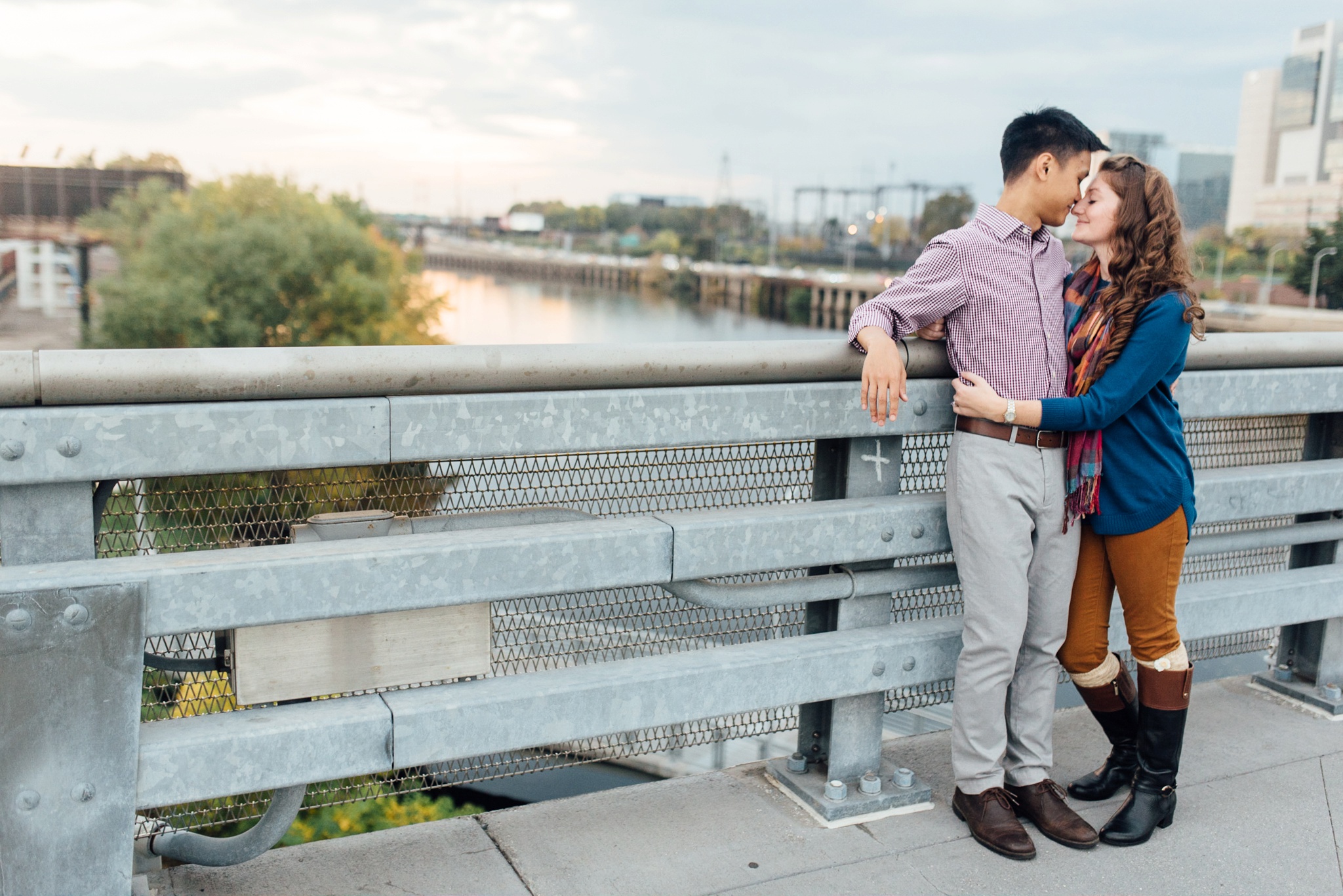 Dana + James - Graduate Hospital - Philadelphia Engagement Session - Alison Dunn Photography photo